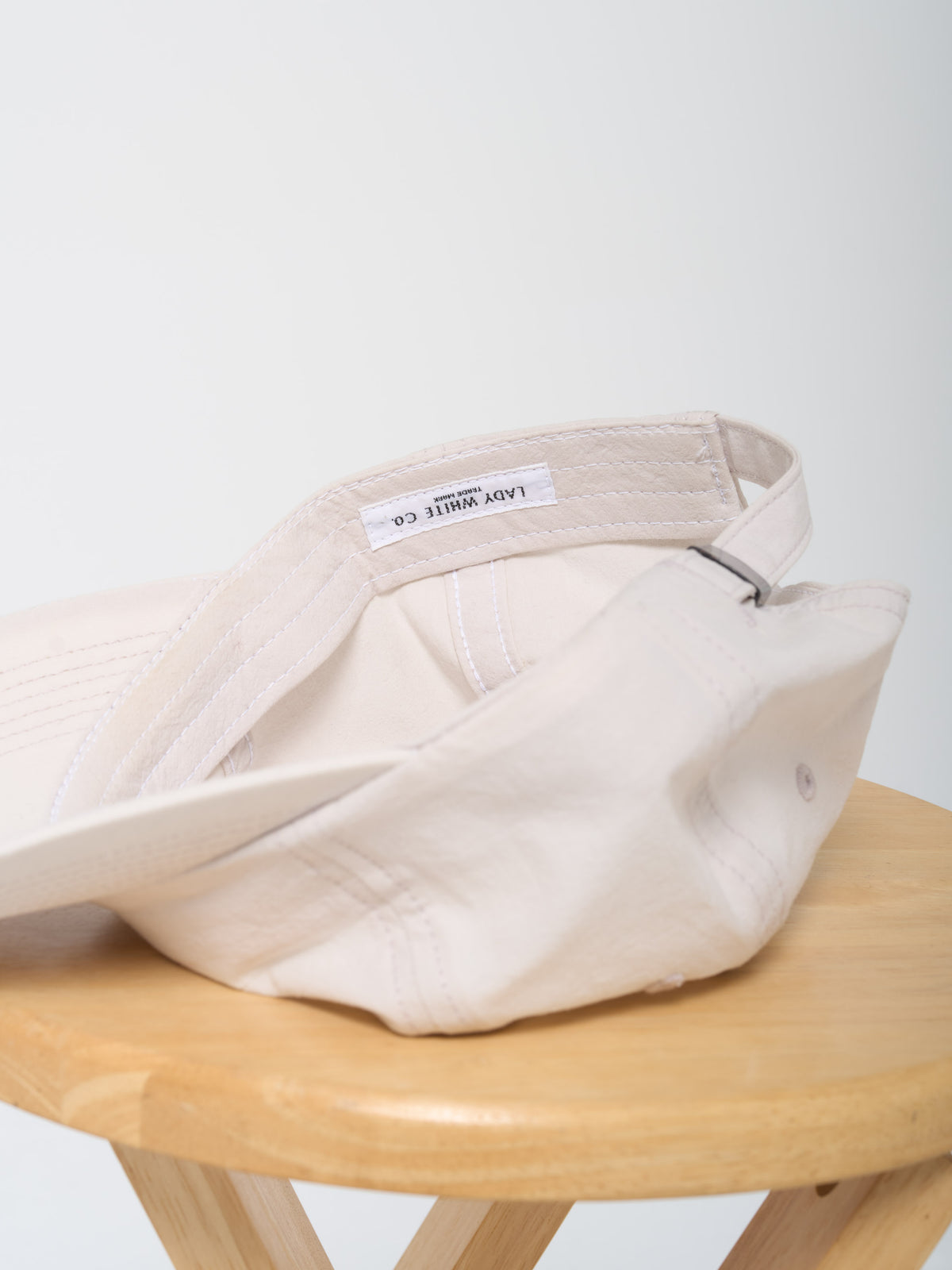 Casquette Crinkle, Naturel