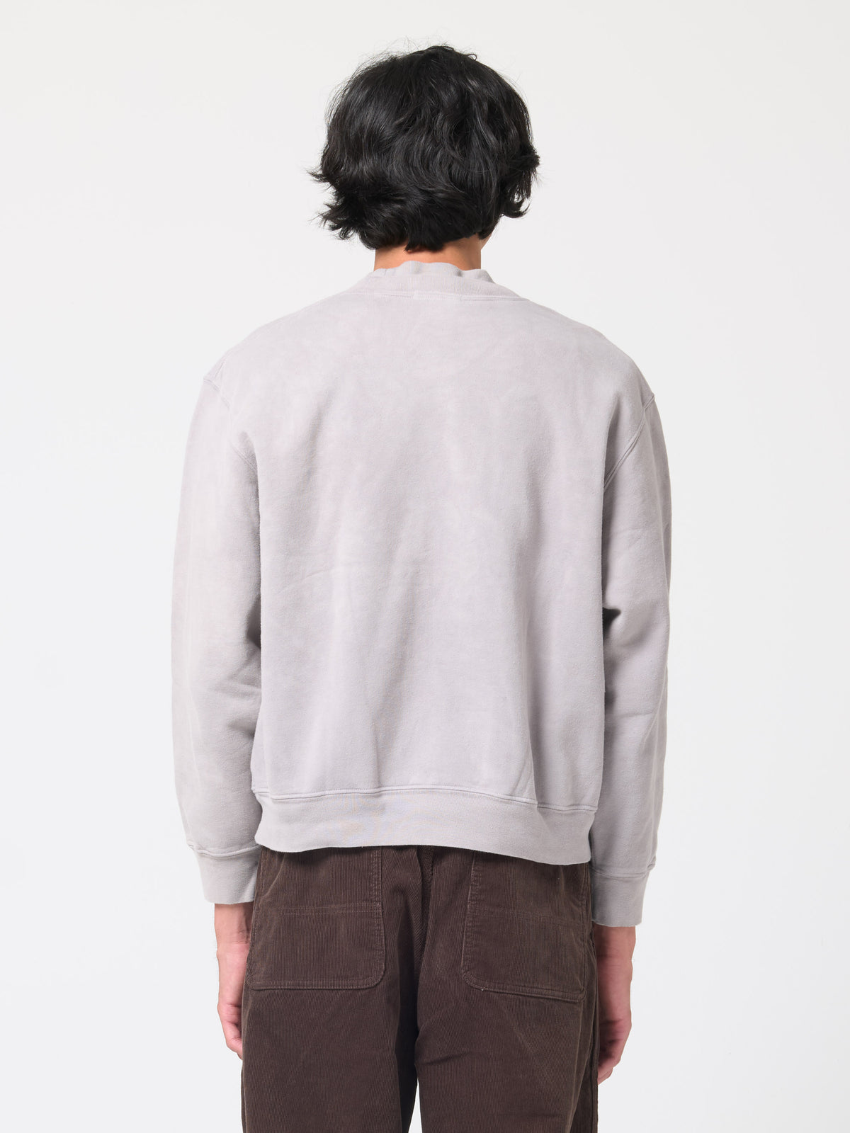 Sweatshirt Mini Hand Dye, Oak Iron