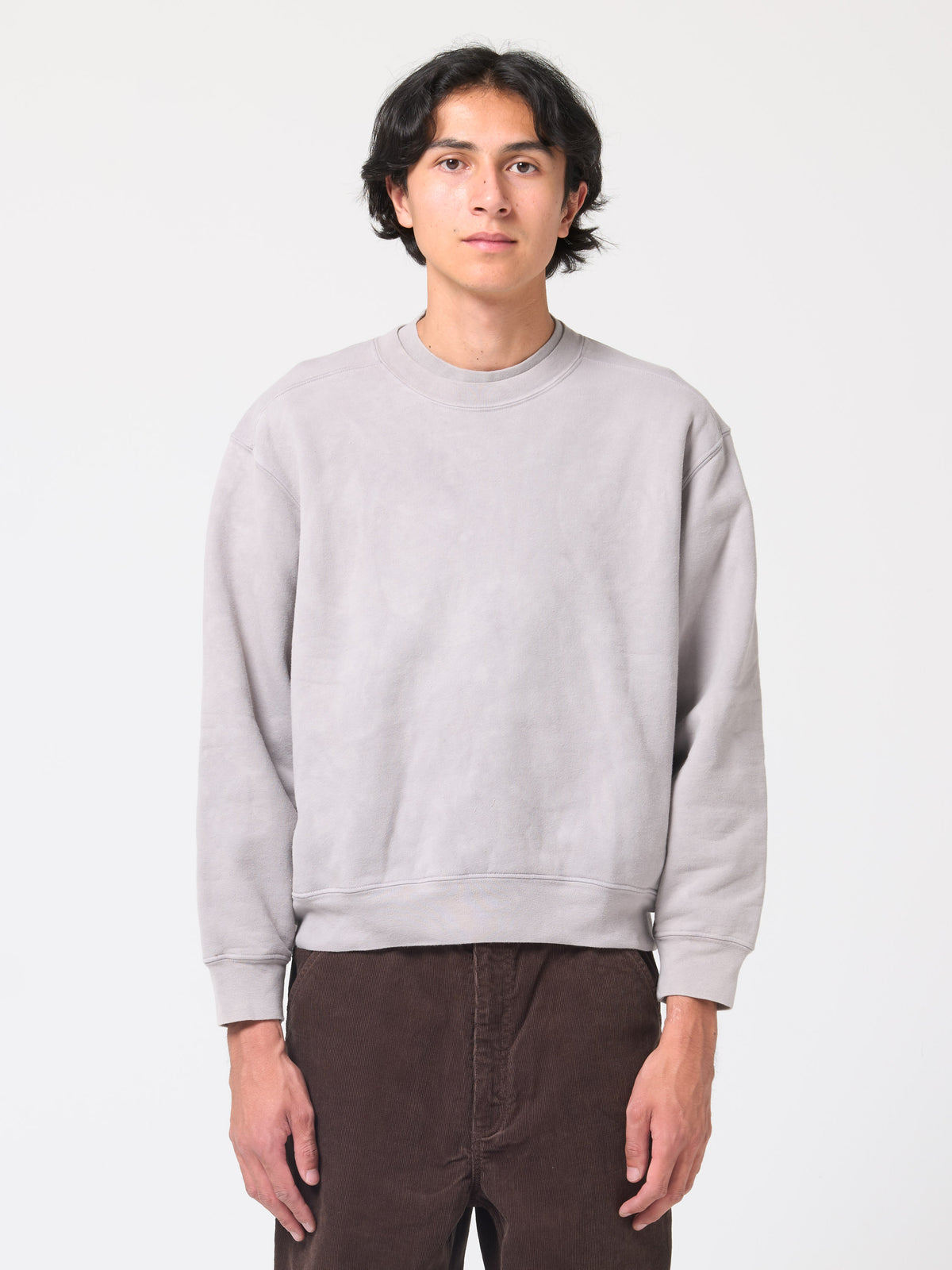 Sweatshirt Mini Hand Dye, Oak Iron