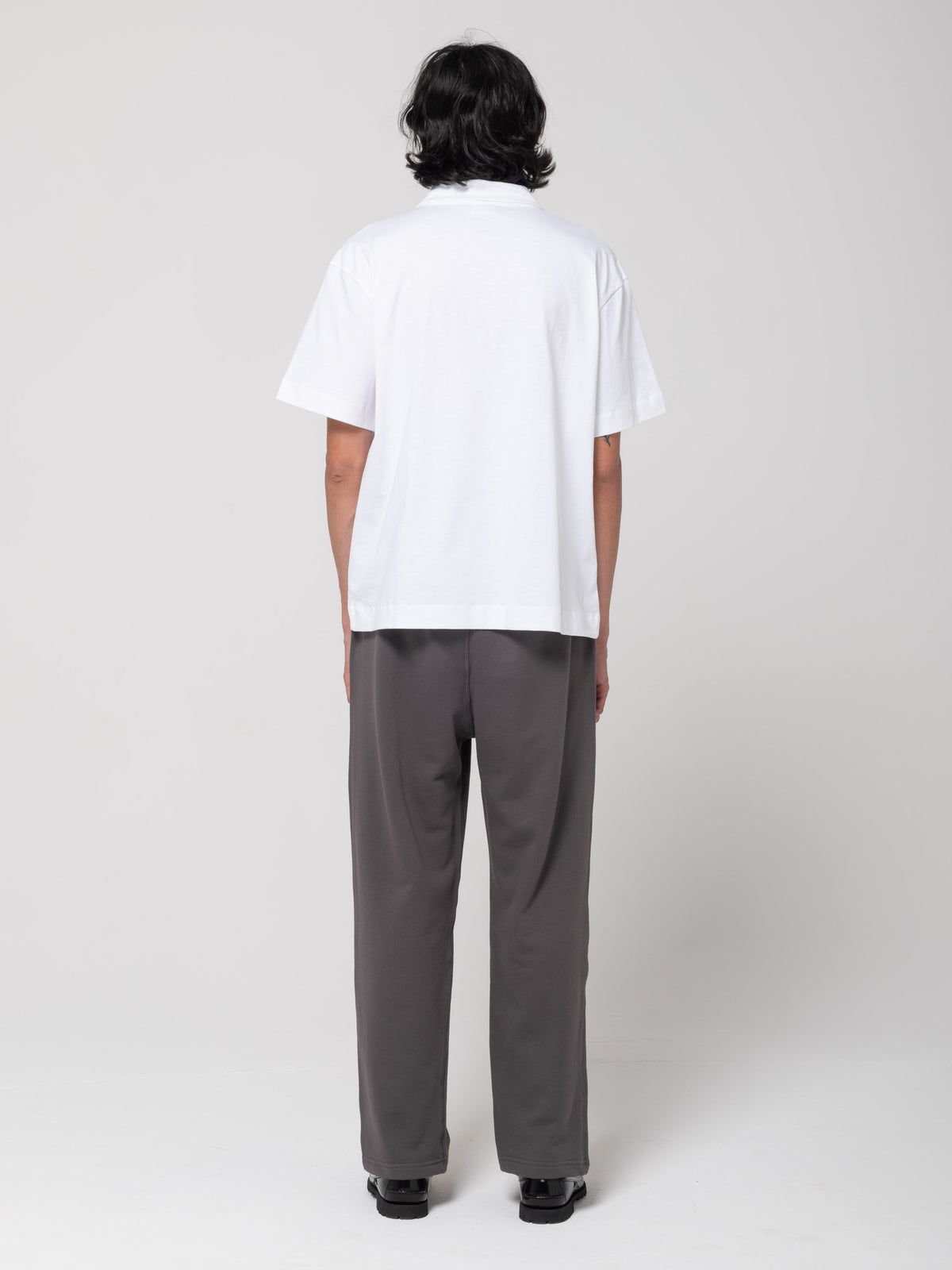 Sweatpant Woven WB, Pewter