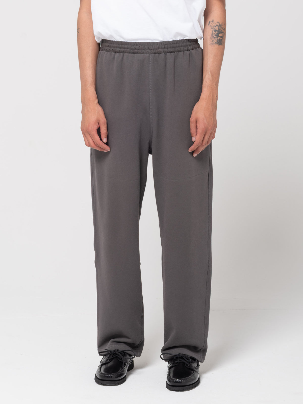 Sweatpant Woven WB, Pewter