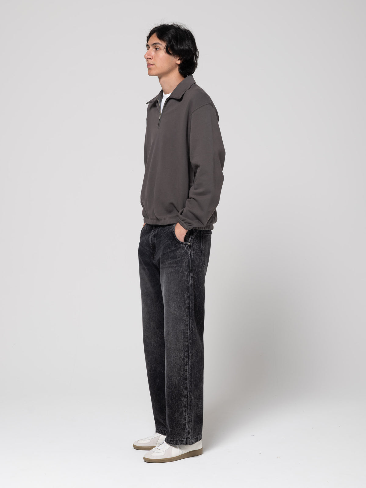 Sweatshirt Topper, Pewter
