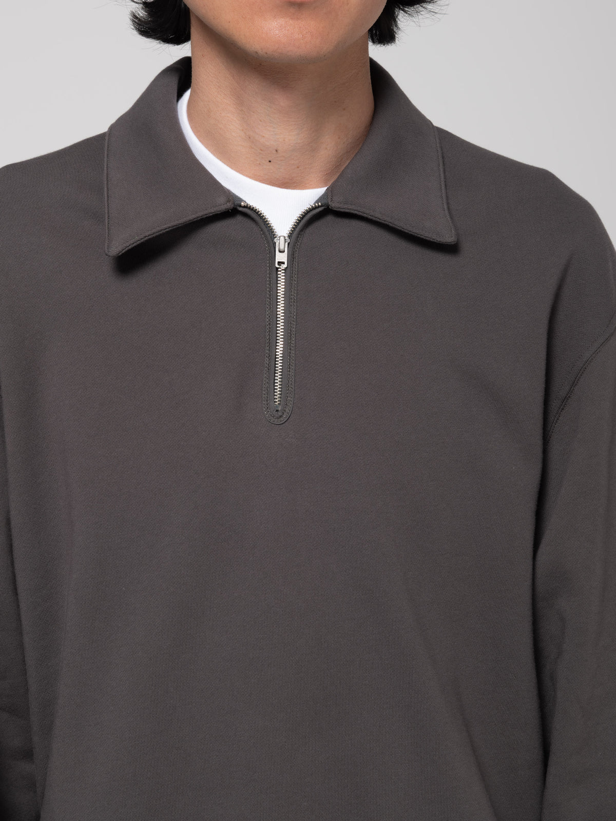 Sweatshirt Topper, Pewter