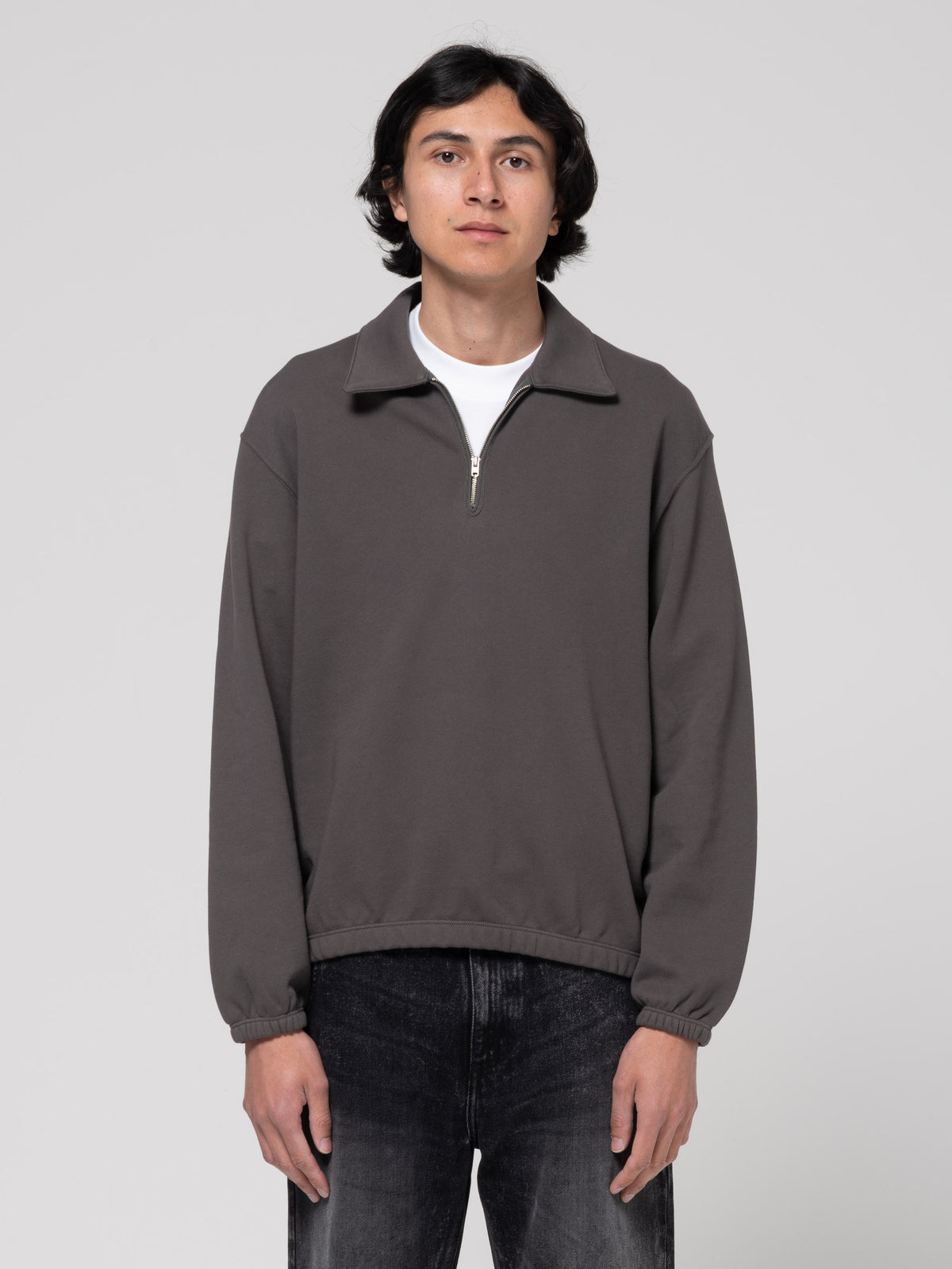 Sweatshirt Topper, Pewter