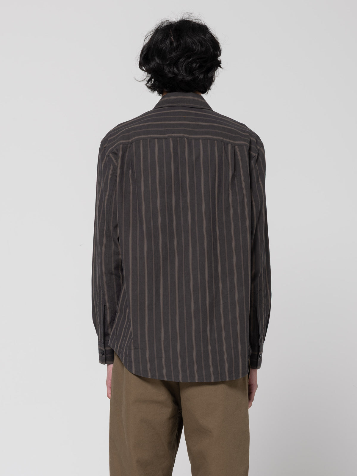 Chemise Basic MHL, Off Black/Khaki