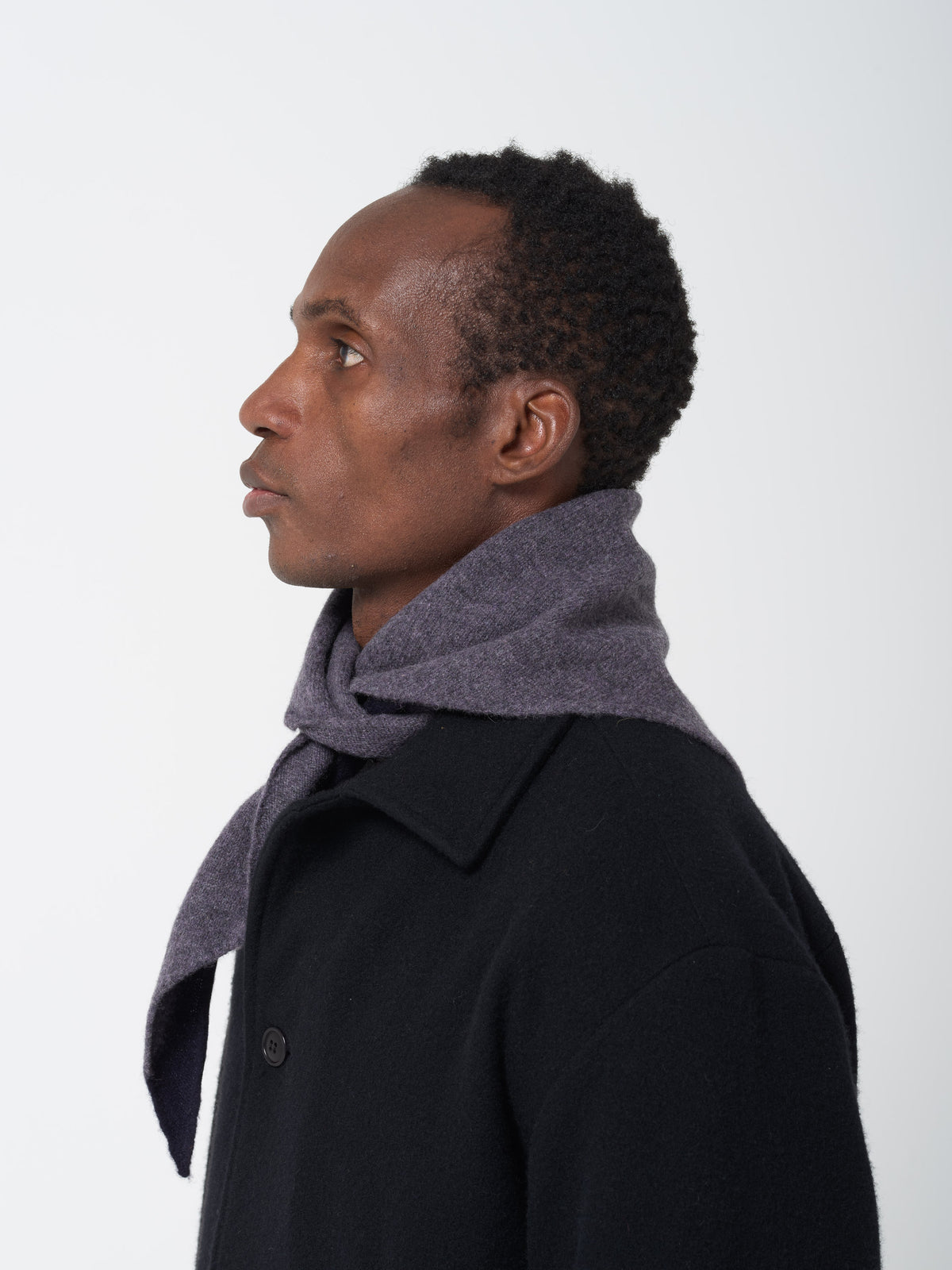 Foulard Scout, Gris/Encre