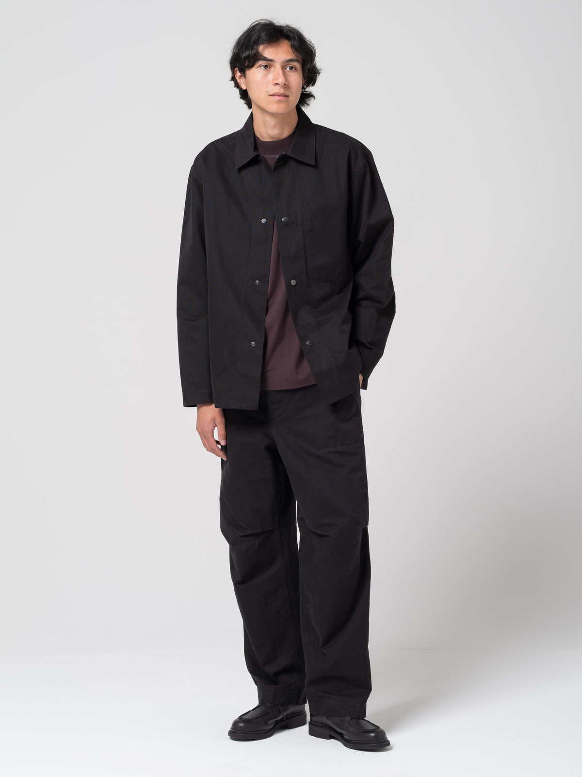 Pantalon Twisted Canvas MHL, Noir