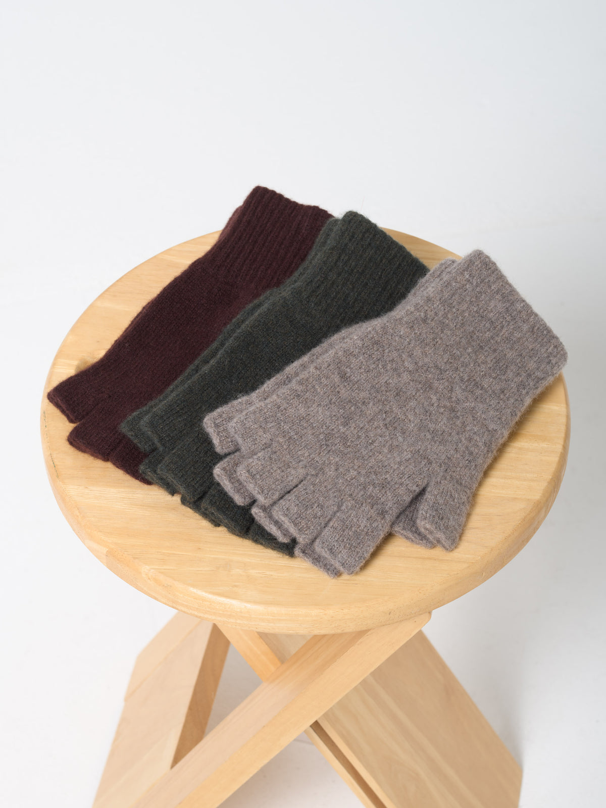 Mitaines Cut Off MHL, Mahogany