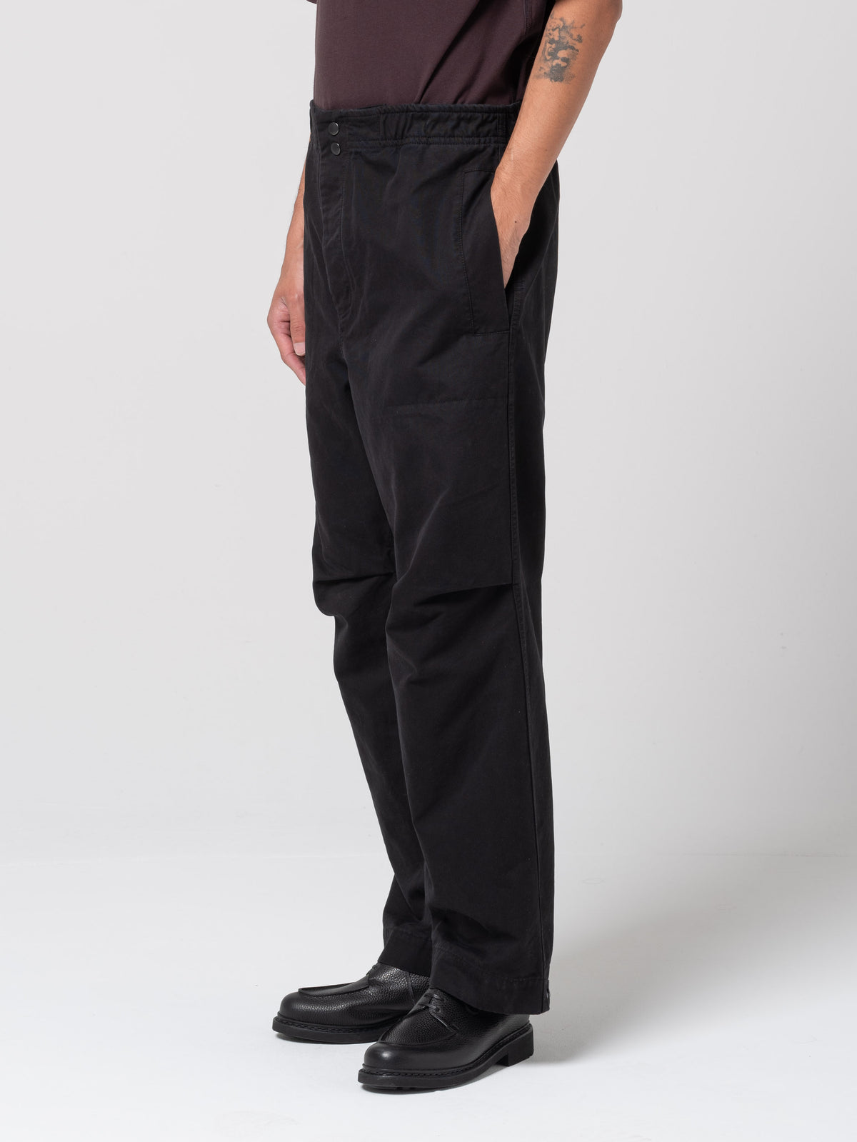Pantalon Twisted Canvas MHL, Noir