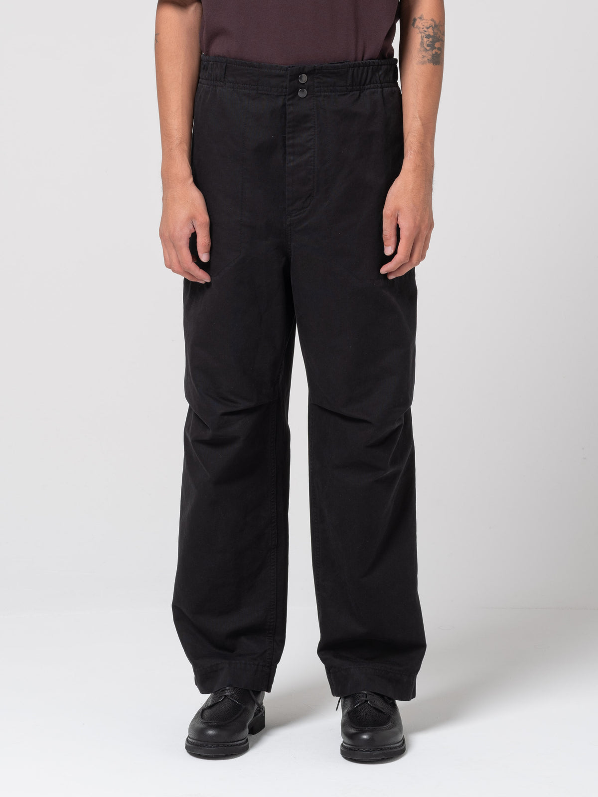 Pantalon Twisted Canvas MHL, Noir