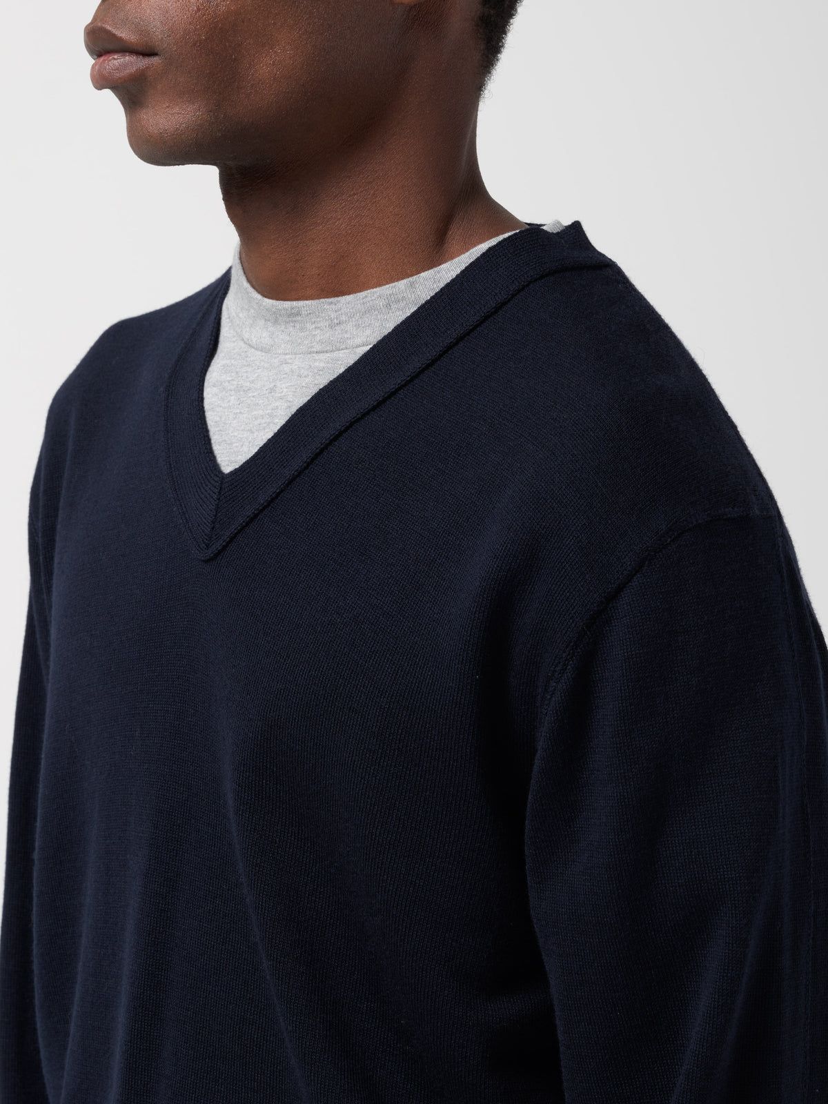 Pull Col V MHL, Encre