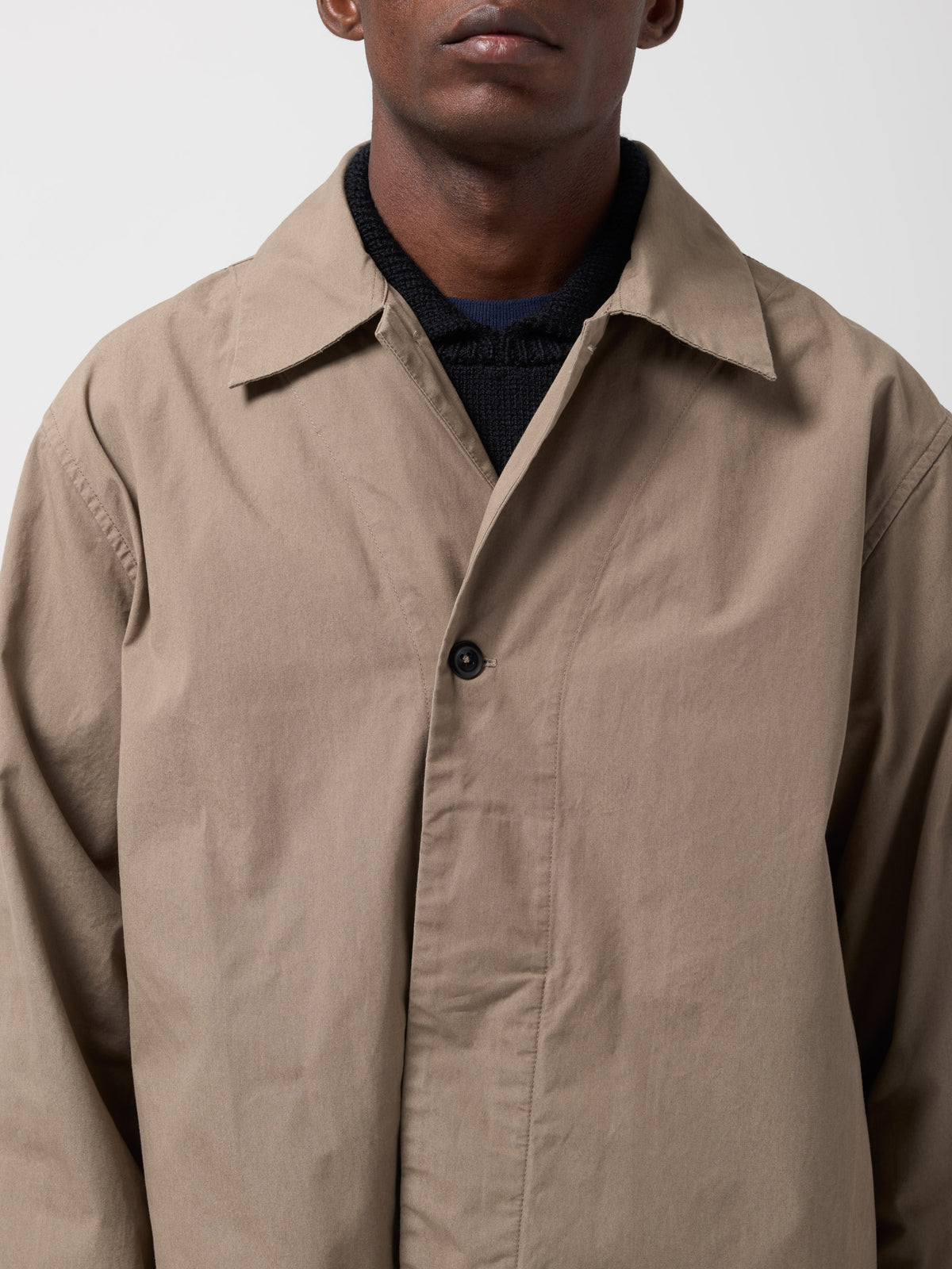 Surchemise Boxy MHL, Beige