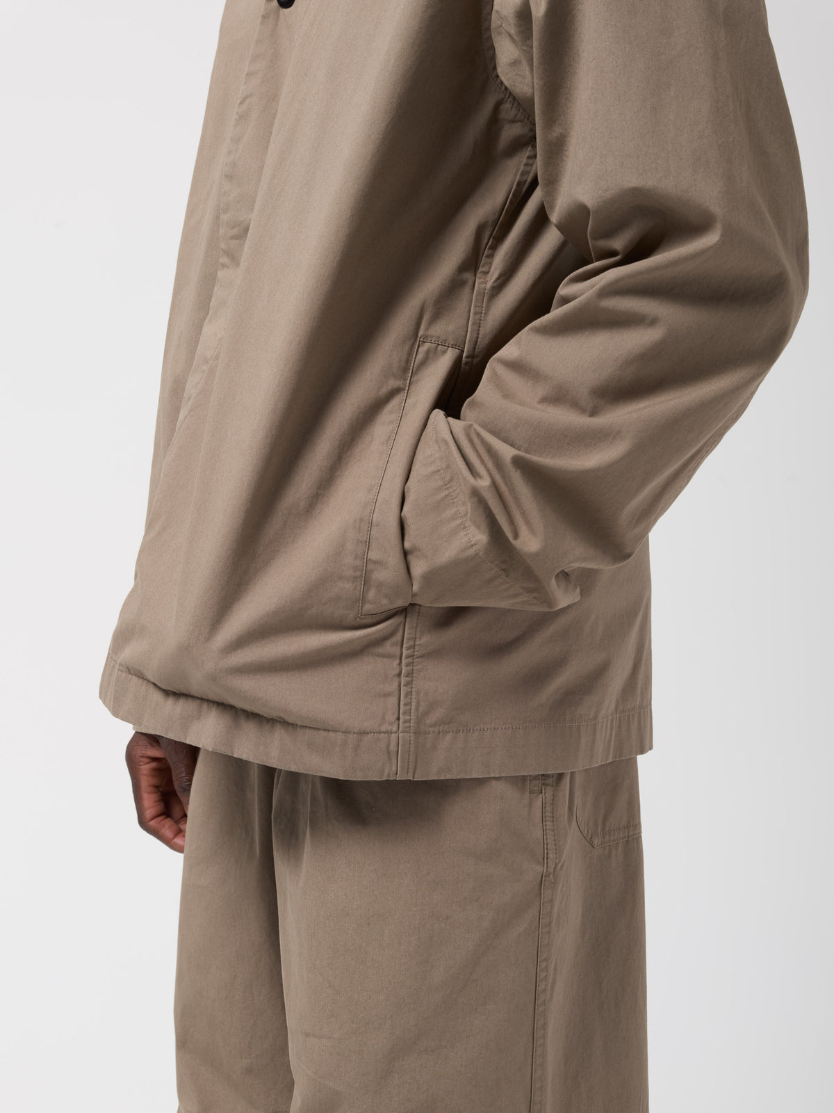 Surchemise Boxy MHL, Beige