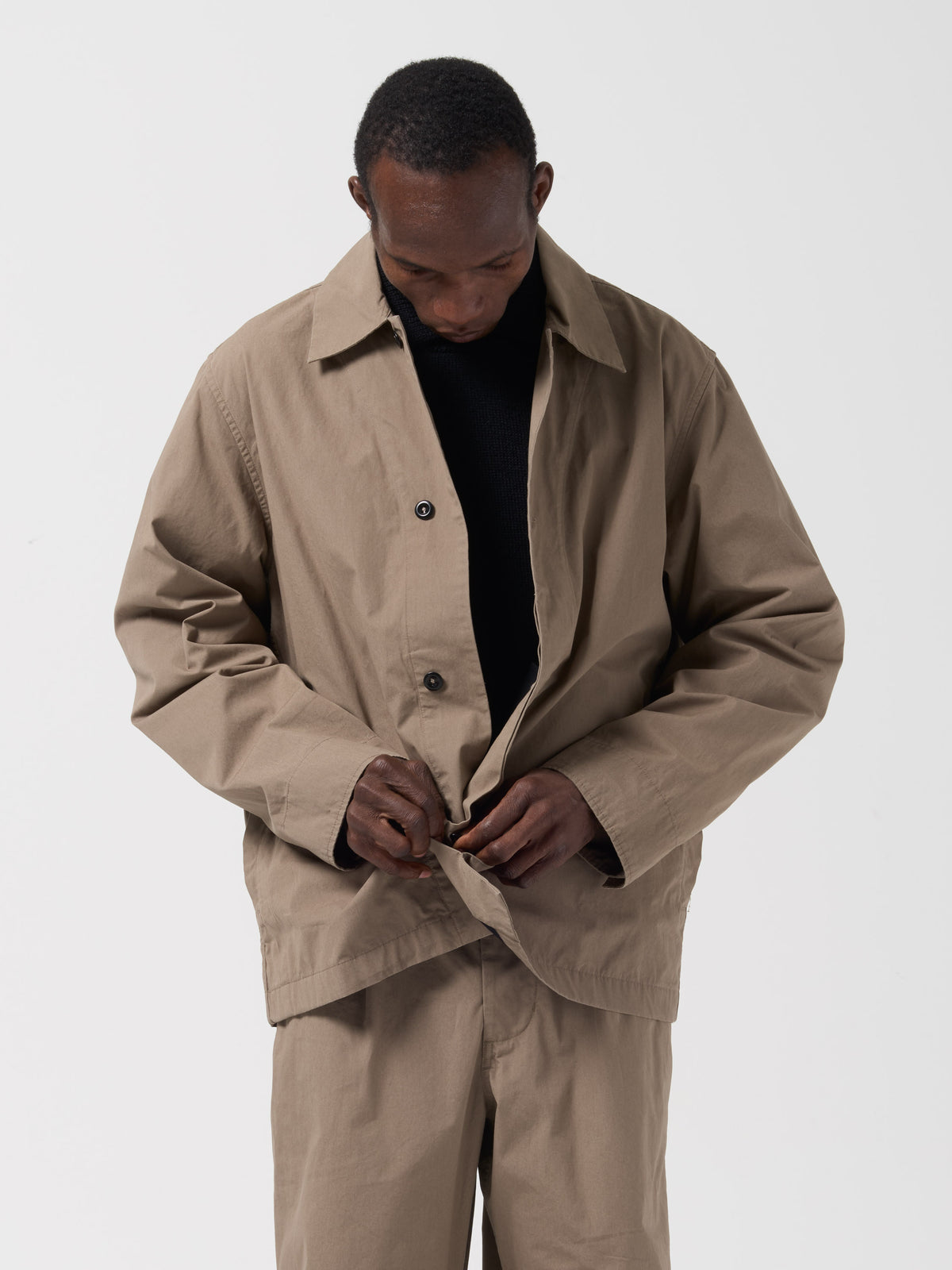 Surchemise Boxy MHL, Beige