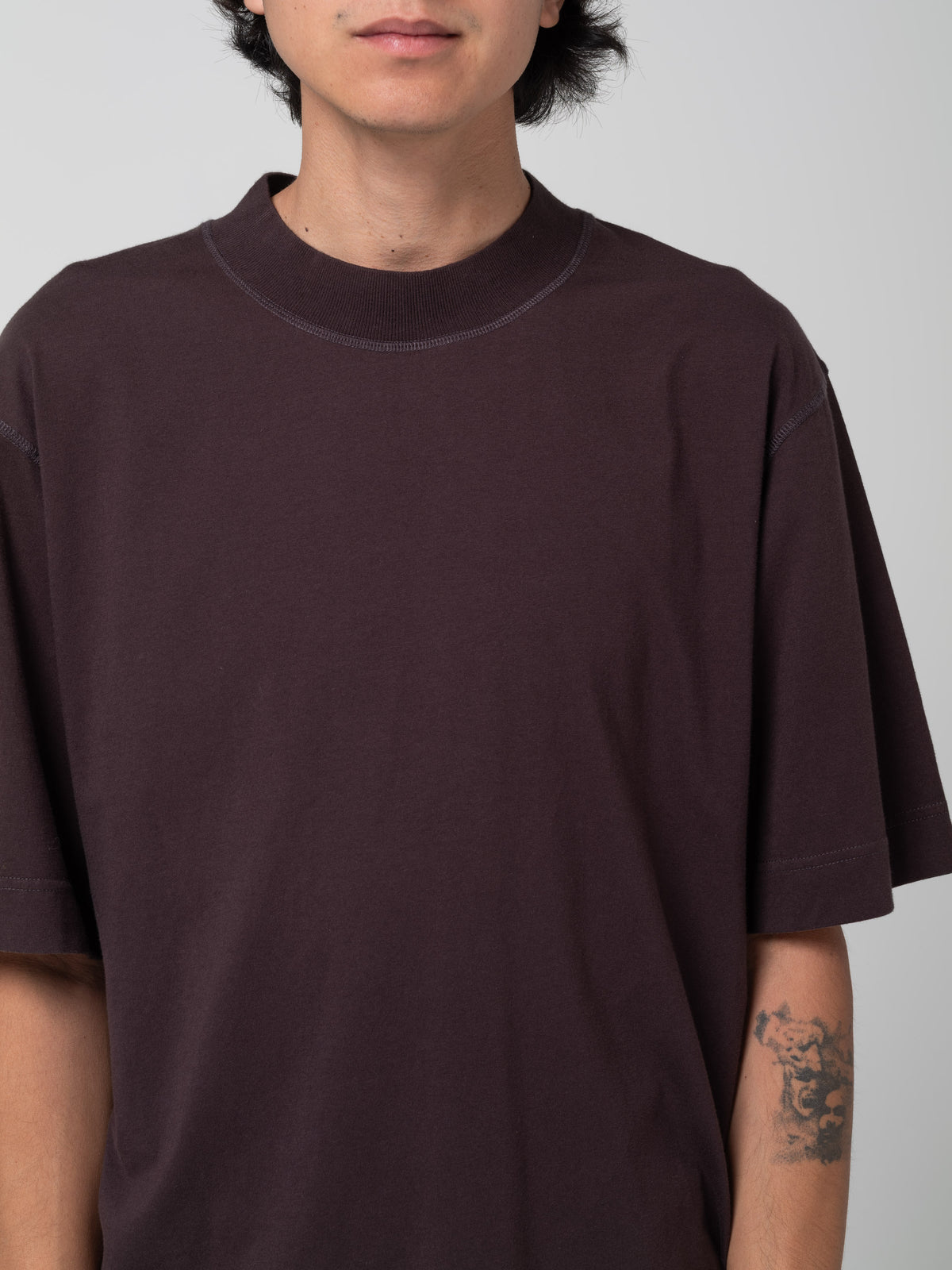 T-Shirt Flatlock MHL, Mahogany