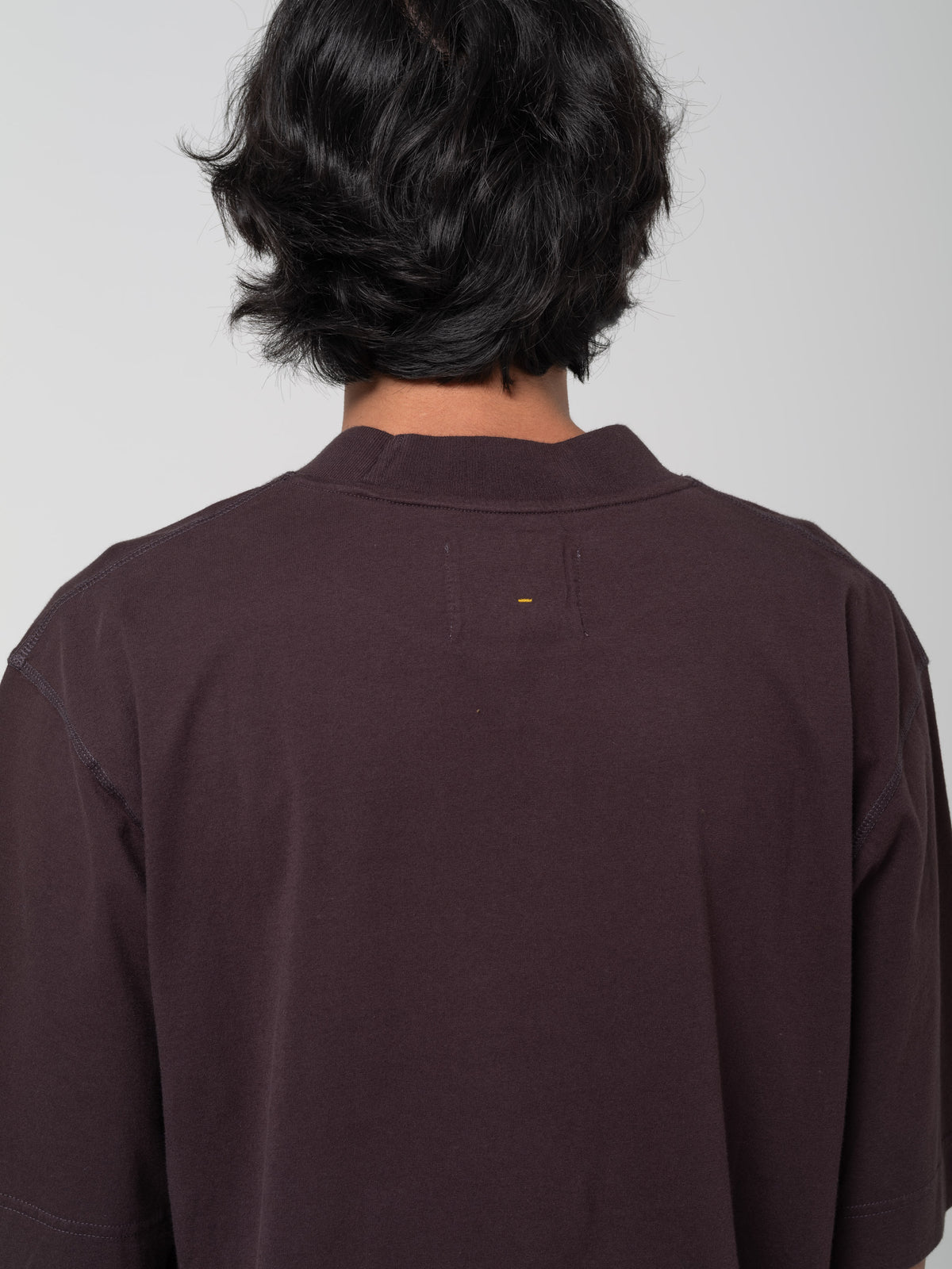 T-Shirt Flatlock MHL, Mahogany
