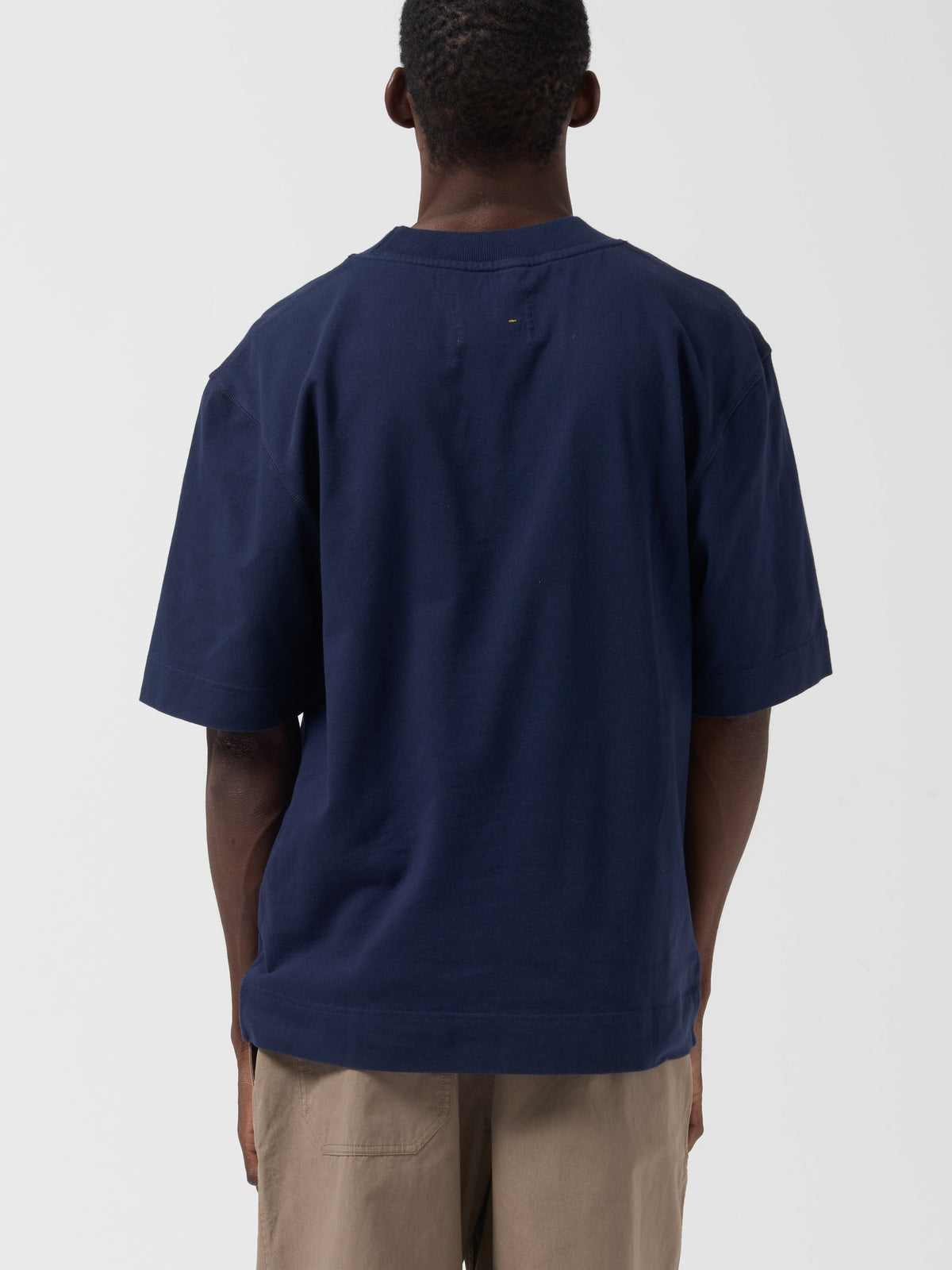 T-Shirt Flatlock, Indigo