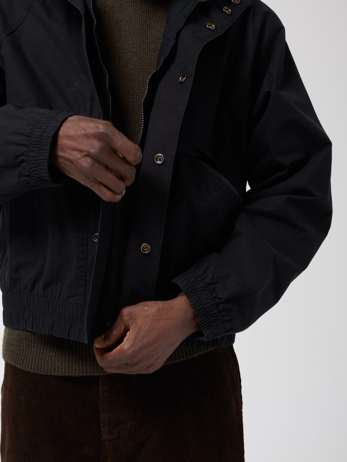 Veste Track MHL, Noir