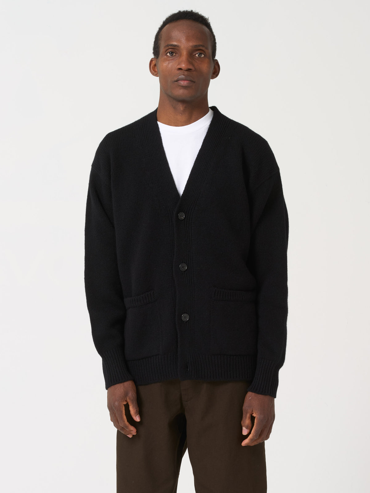 Cardigan Boxy Geelong, Noir