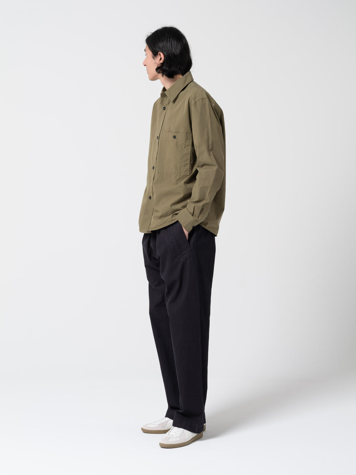 Chemise Overall MHL, Khaki