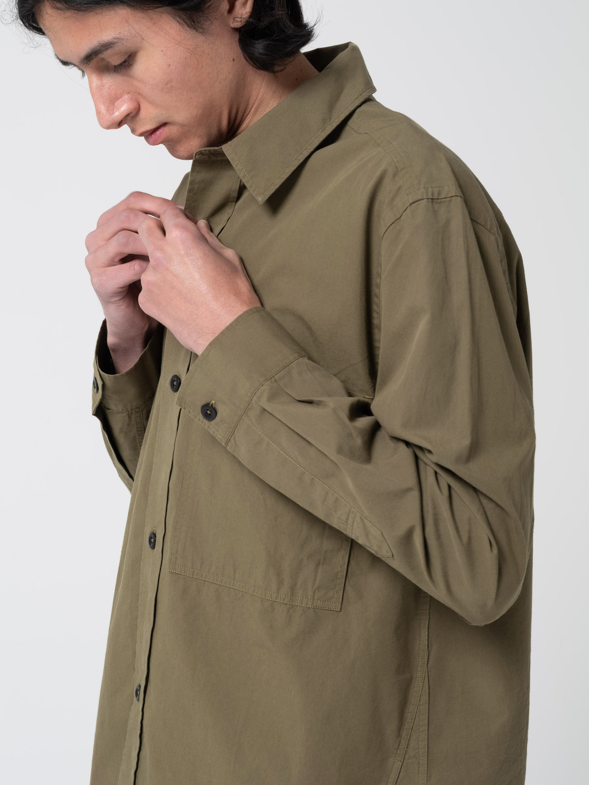 Chemise Overall MHL, Khaki