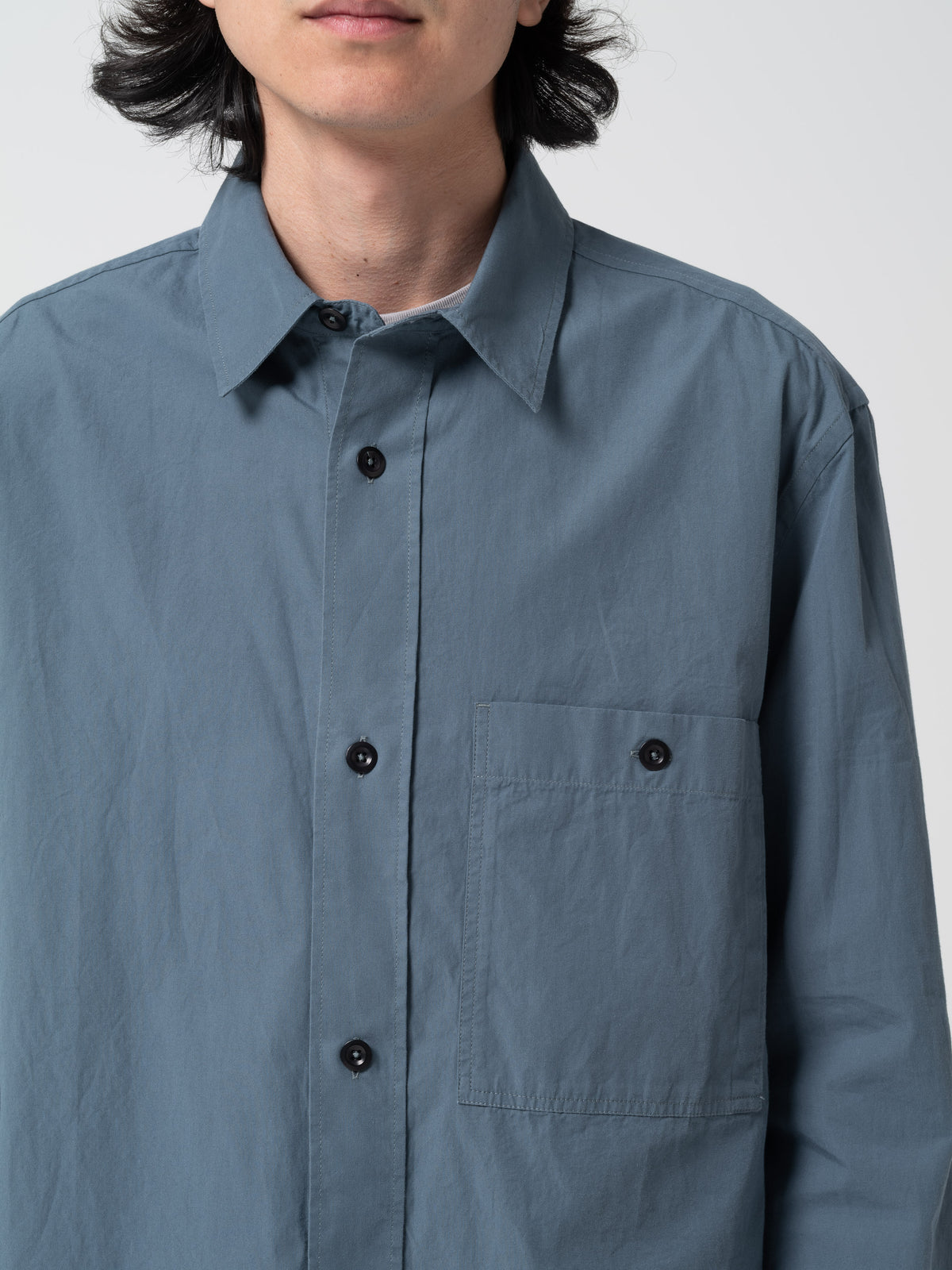 Chemise Overall MHL, Bleu Mineral