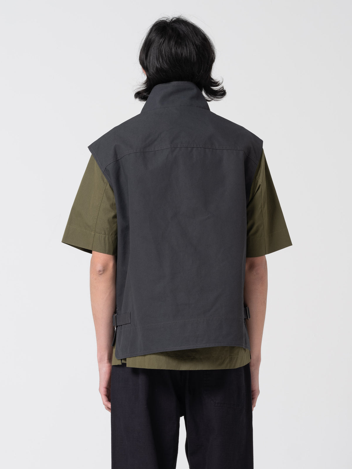 Veste Jerkin Canvas MHL, Algue
