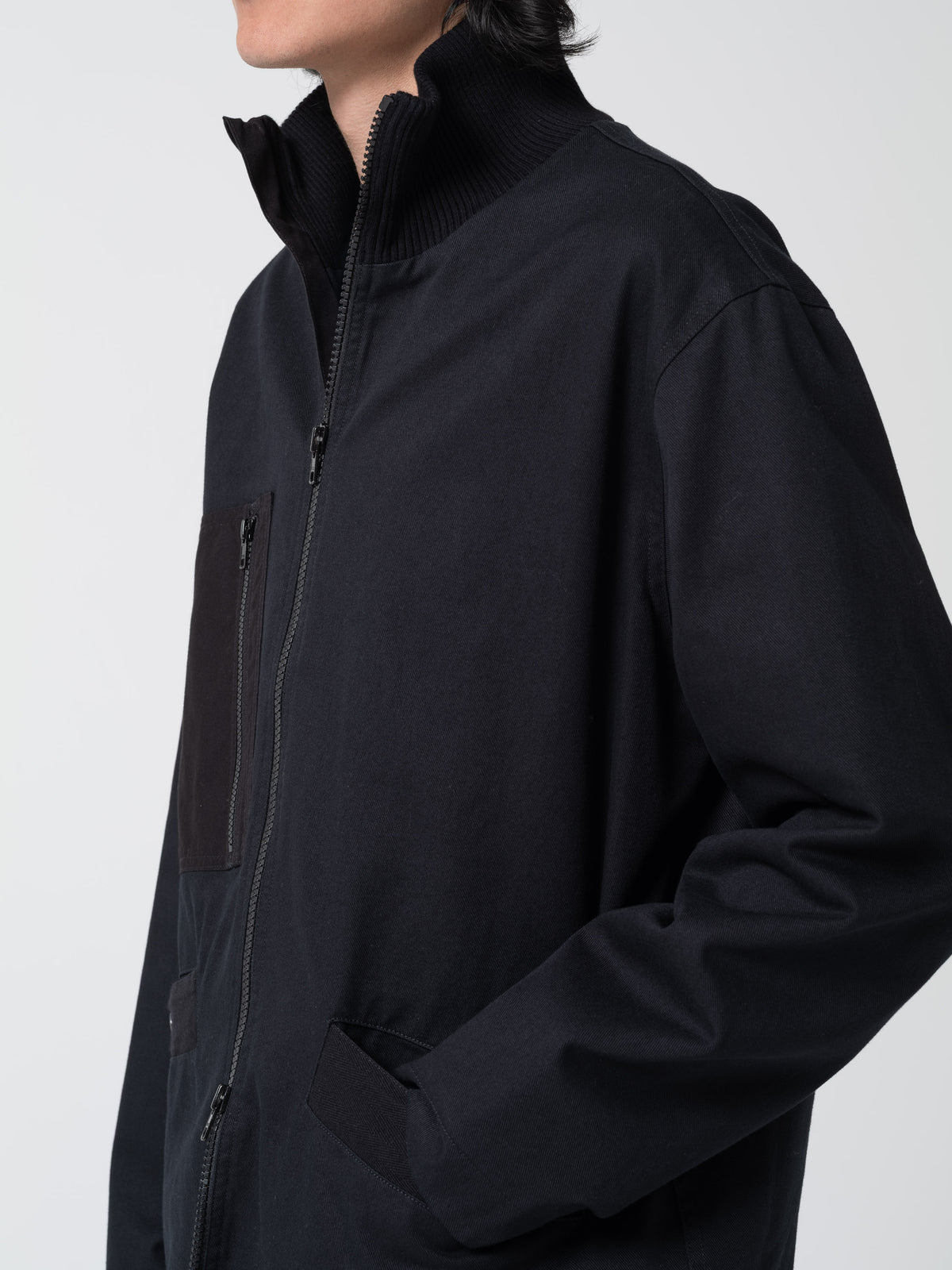 Blouson en Drill MHL, Noir