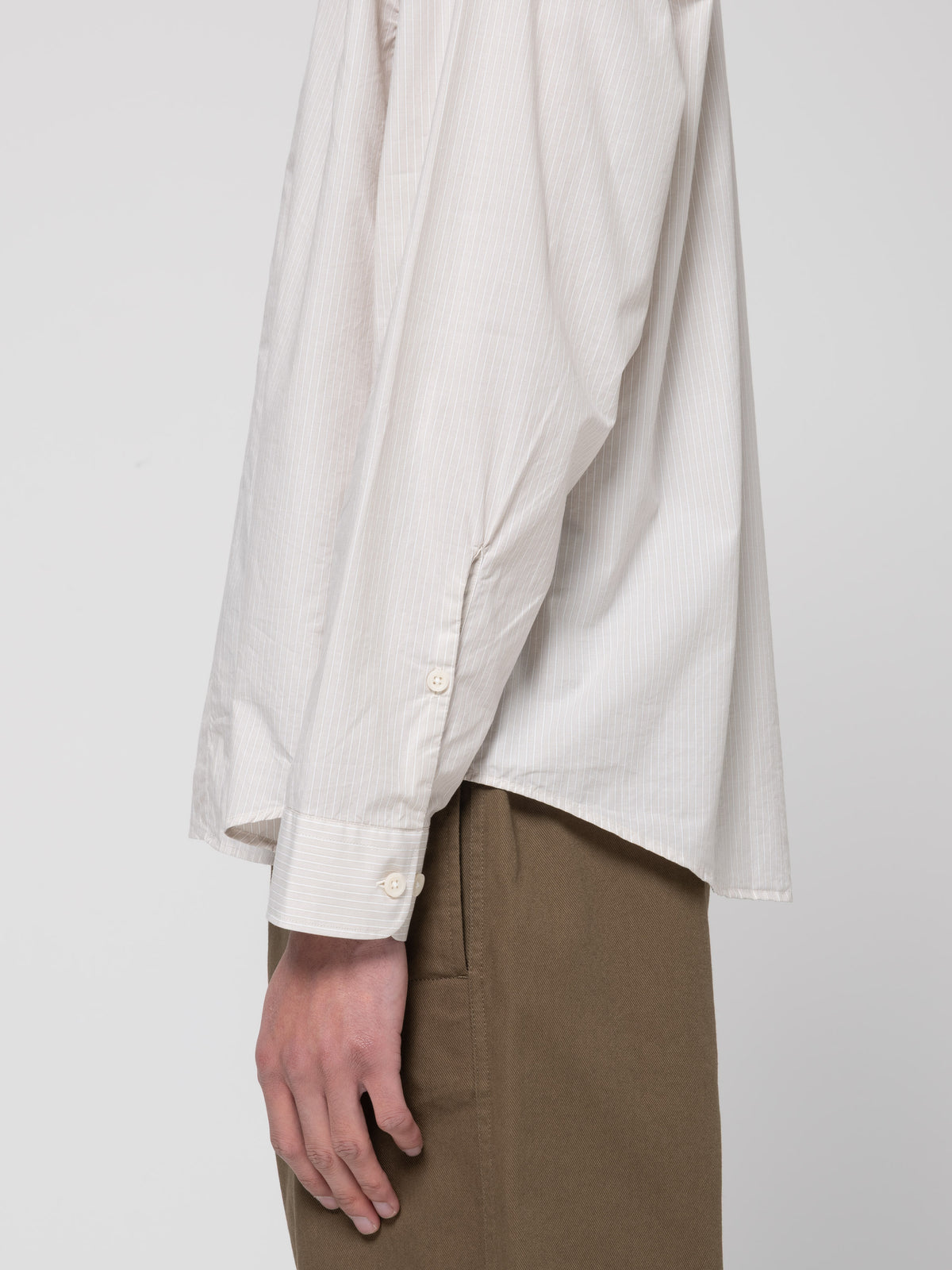 Chemise Exact, Pale Office Stripe