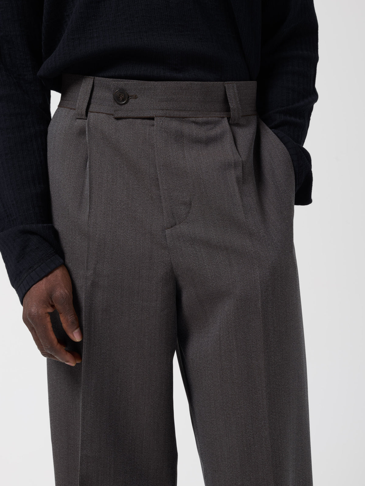 Pantalon Patch, Taupe