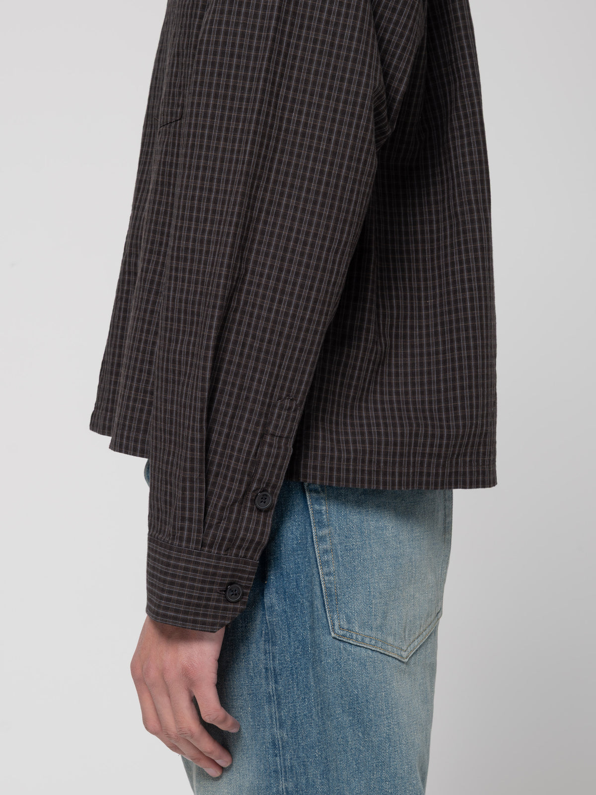 Chemise Priority, Dark Linen Check