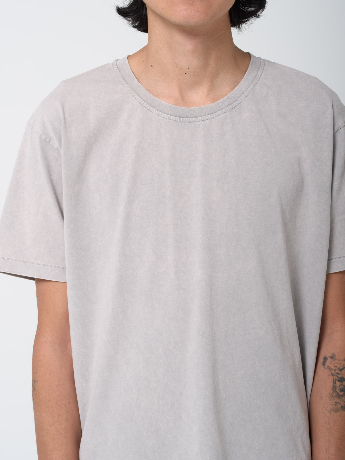 T-Shirt New, Gris Clair
