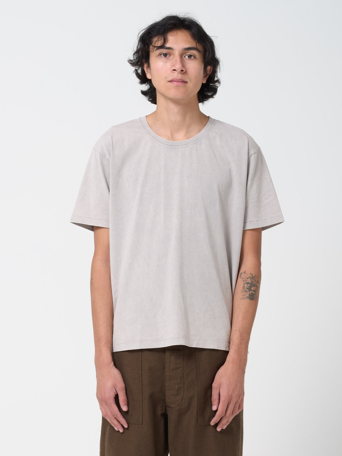 T-Shirt New, Gris Clair