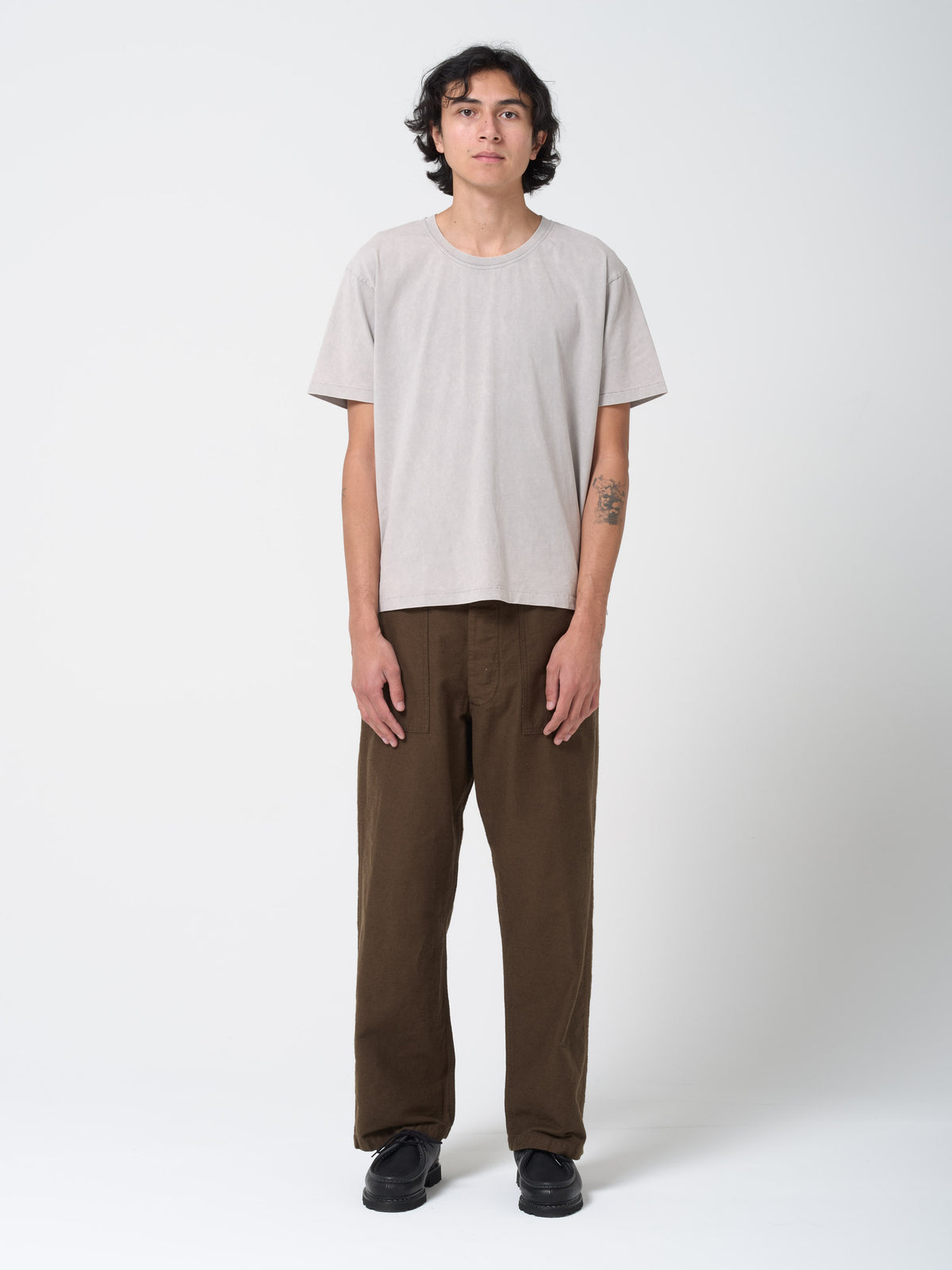 T-Shirt New, Gris Clair