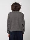 Sweatshirt en Mesh, Gris