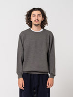 Sweatshirt en Mesh, Gris