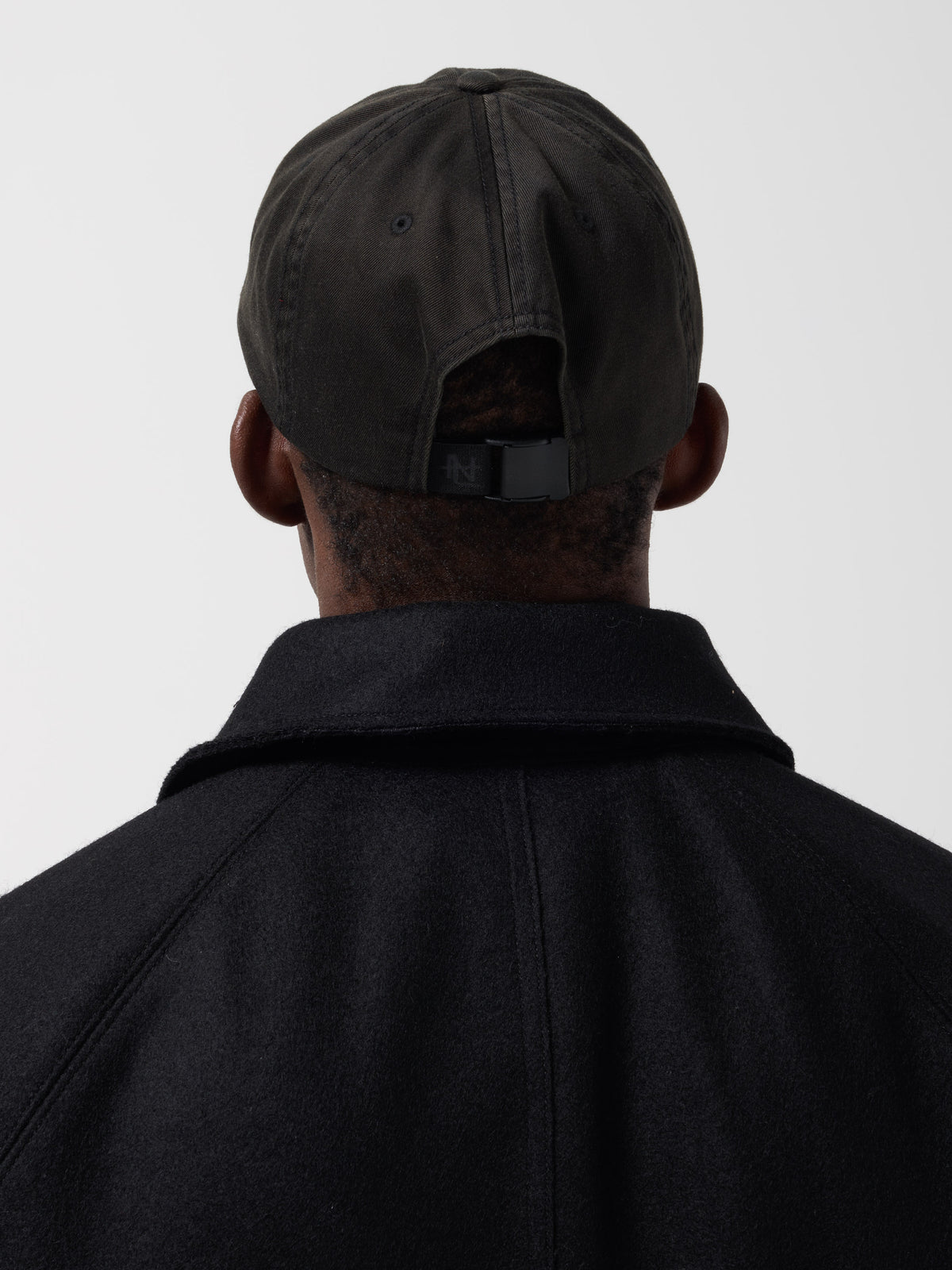 Casquette Chino Delavé, Noir