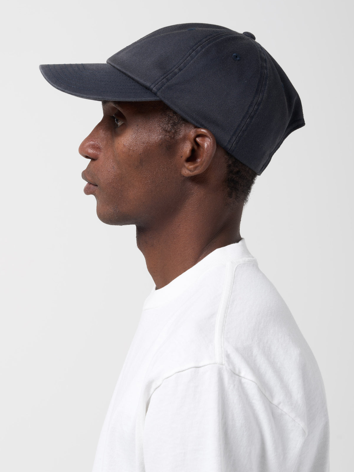 Casquette Chino Delavé, Bleu Marine