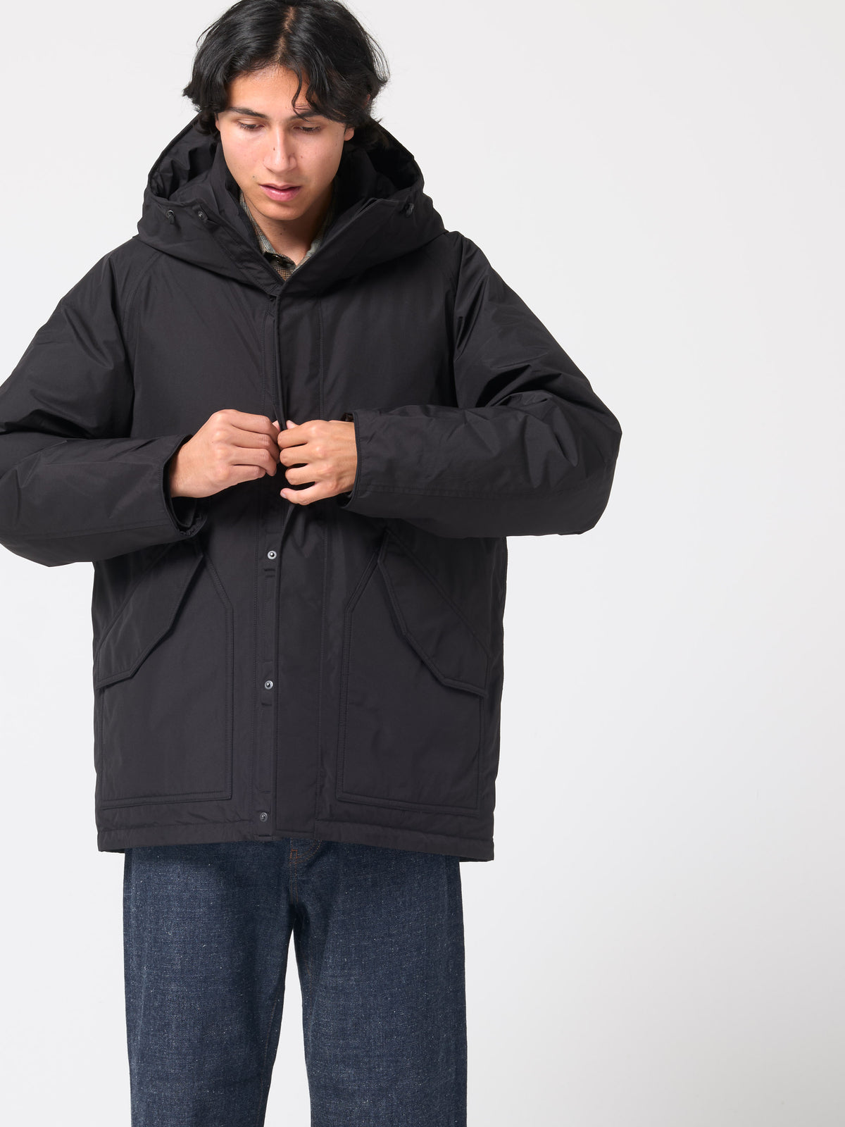 Parka Down Mid Gore-Tex, Noir