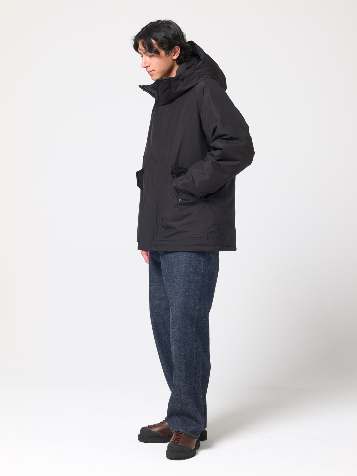Parka Down Mid Gore-Tex, Noir