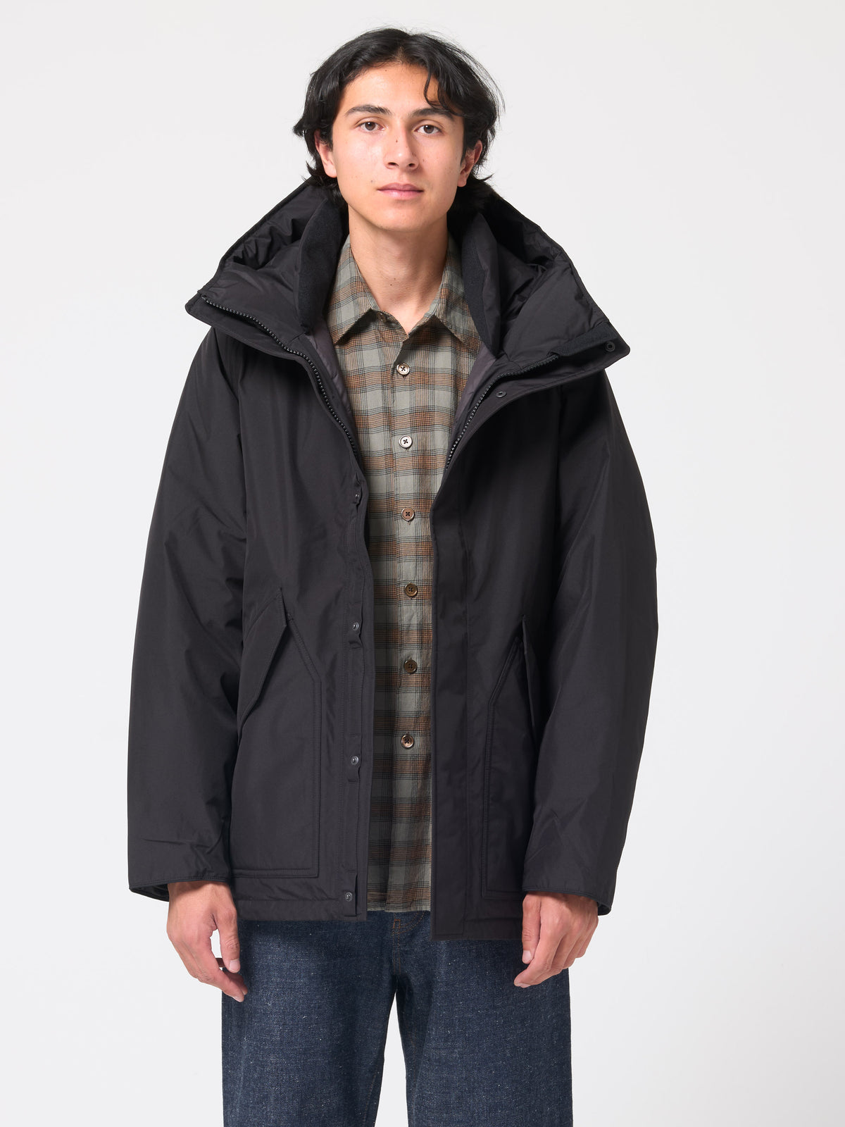 Parka Down Mid Gore-Tex, Noir