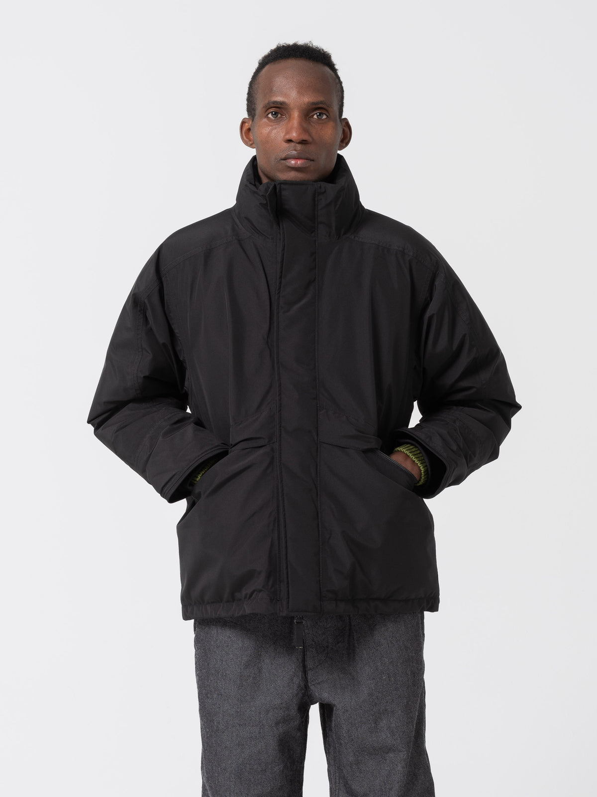 Parka Doublée Courte GTX®, Noir