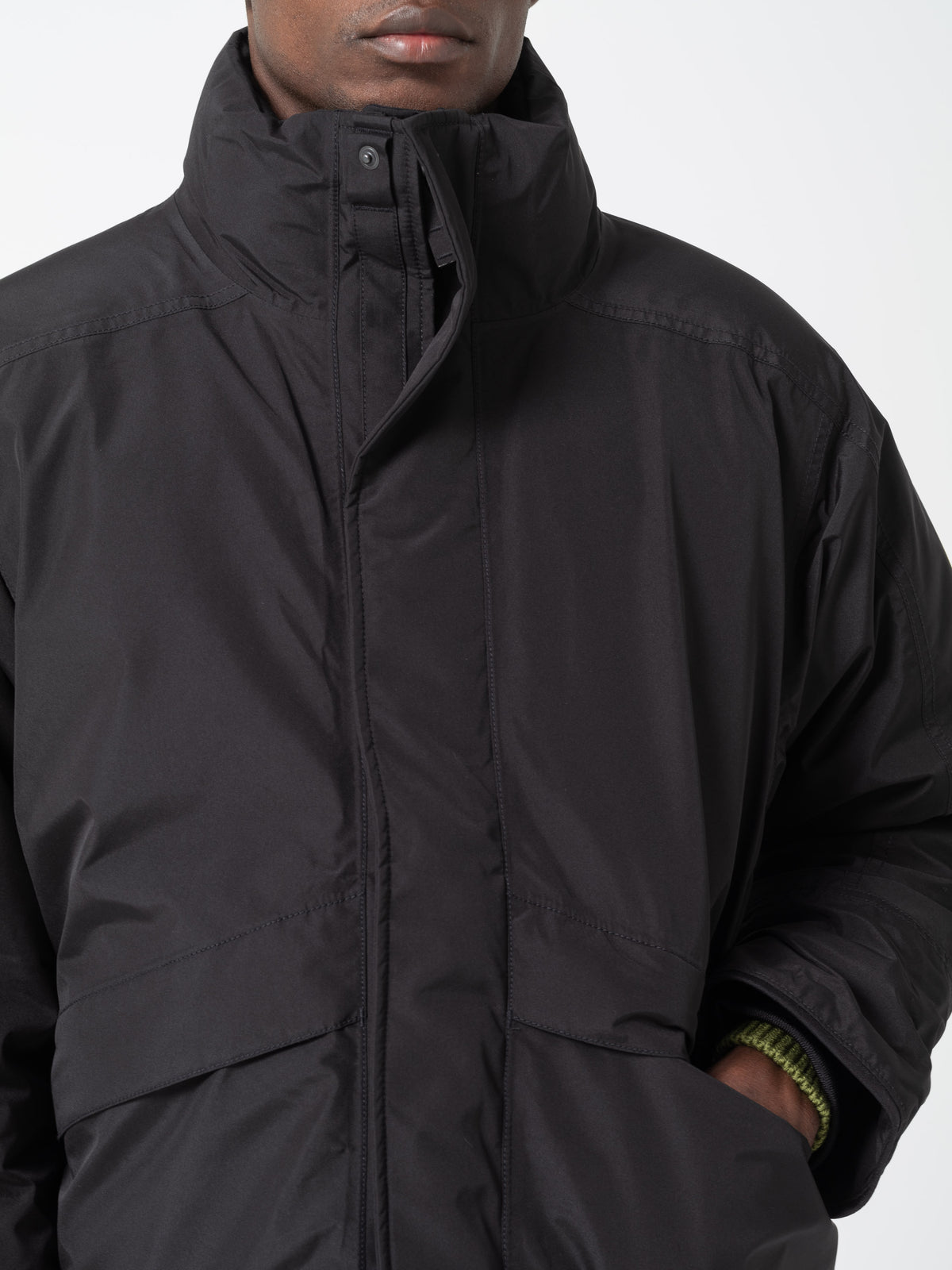 Parka Doublée Courte GTX®, Noir