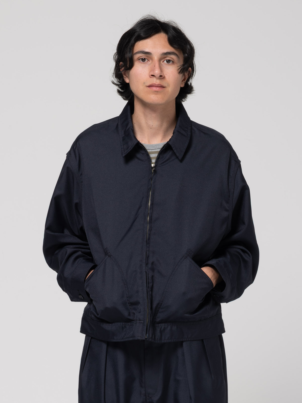 Veste Deck Twill, Bleu Marine