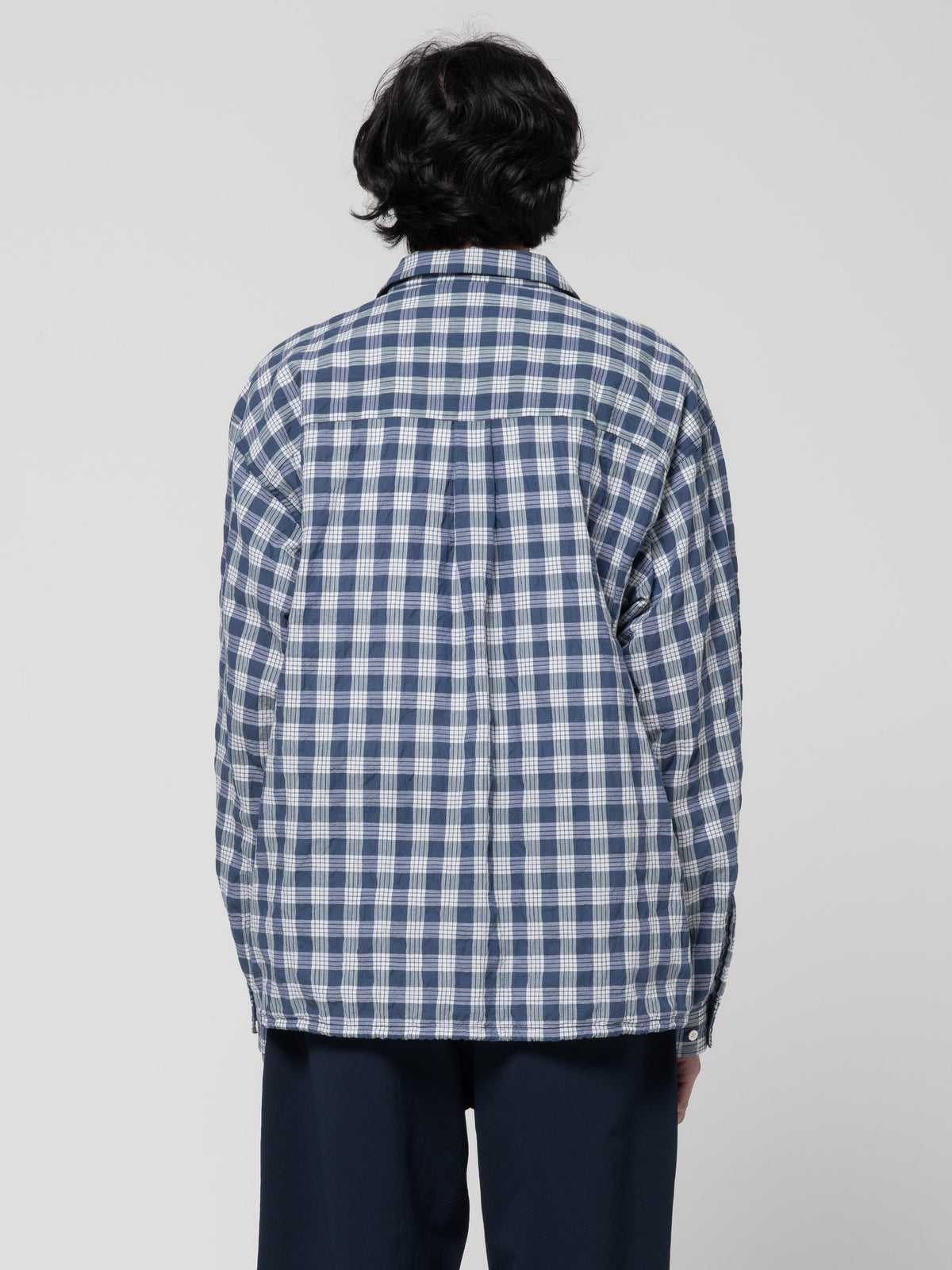Chemise Palaka, Bleu
