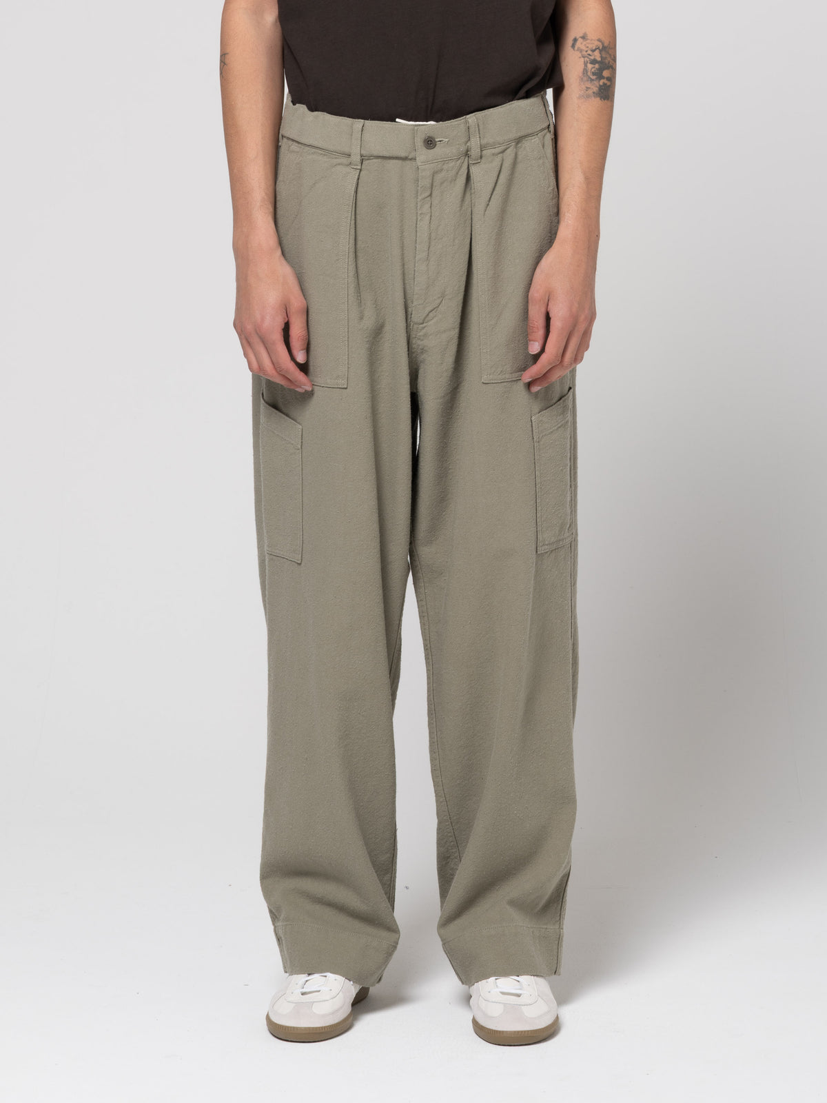 Pantalon Deck Nep, Khaki Beige