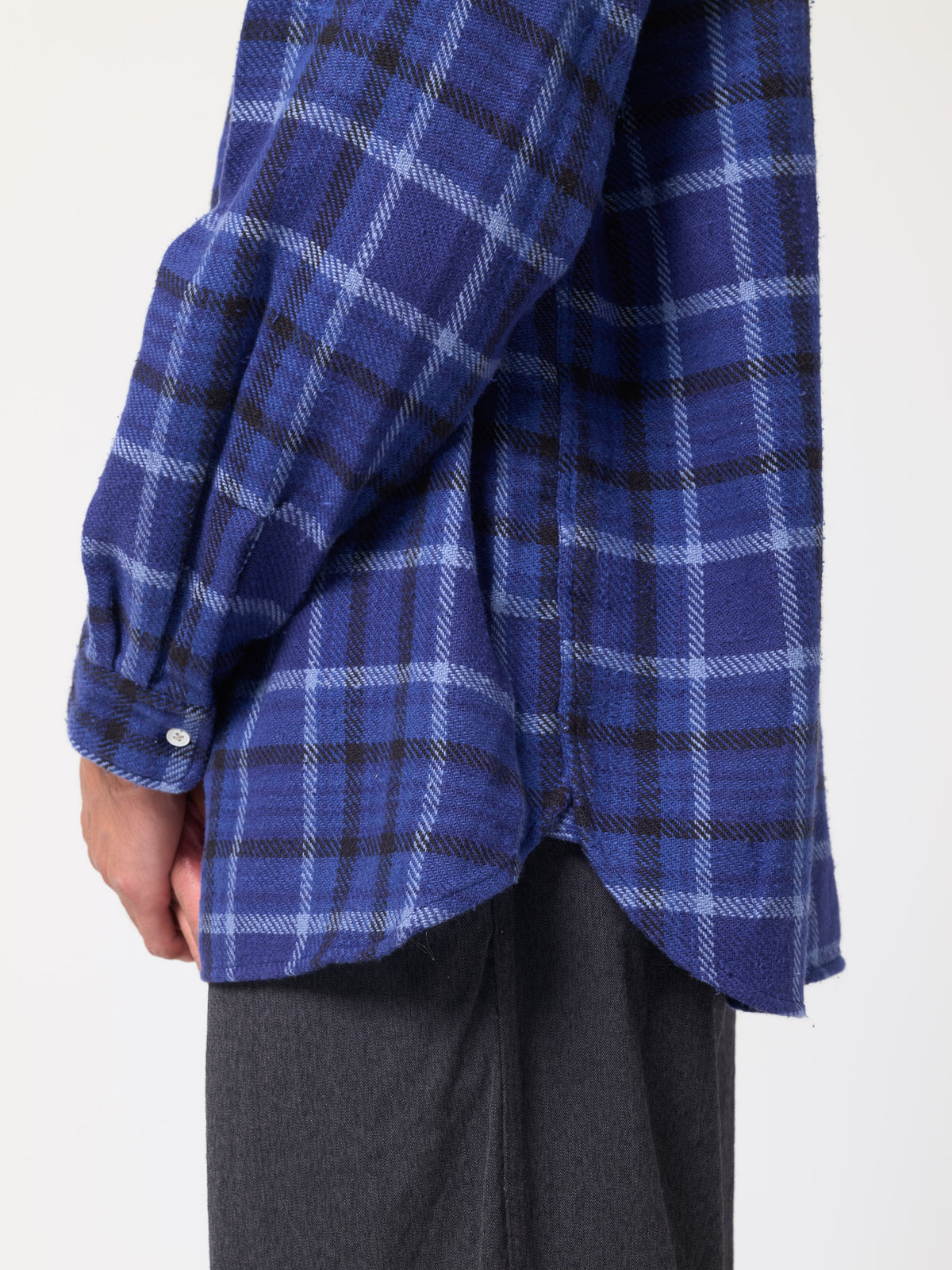 Chemise en Flanelle, Bleu