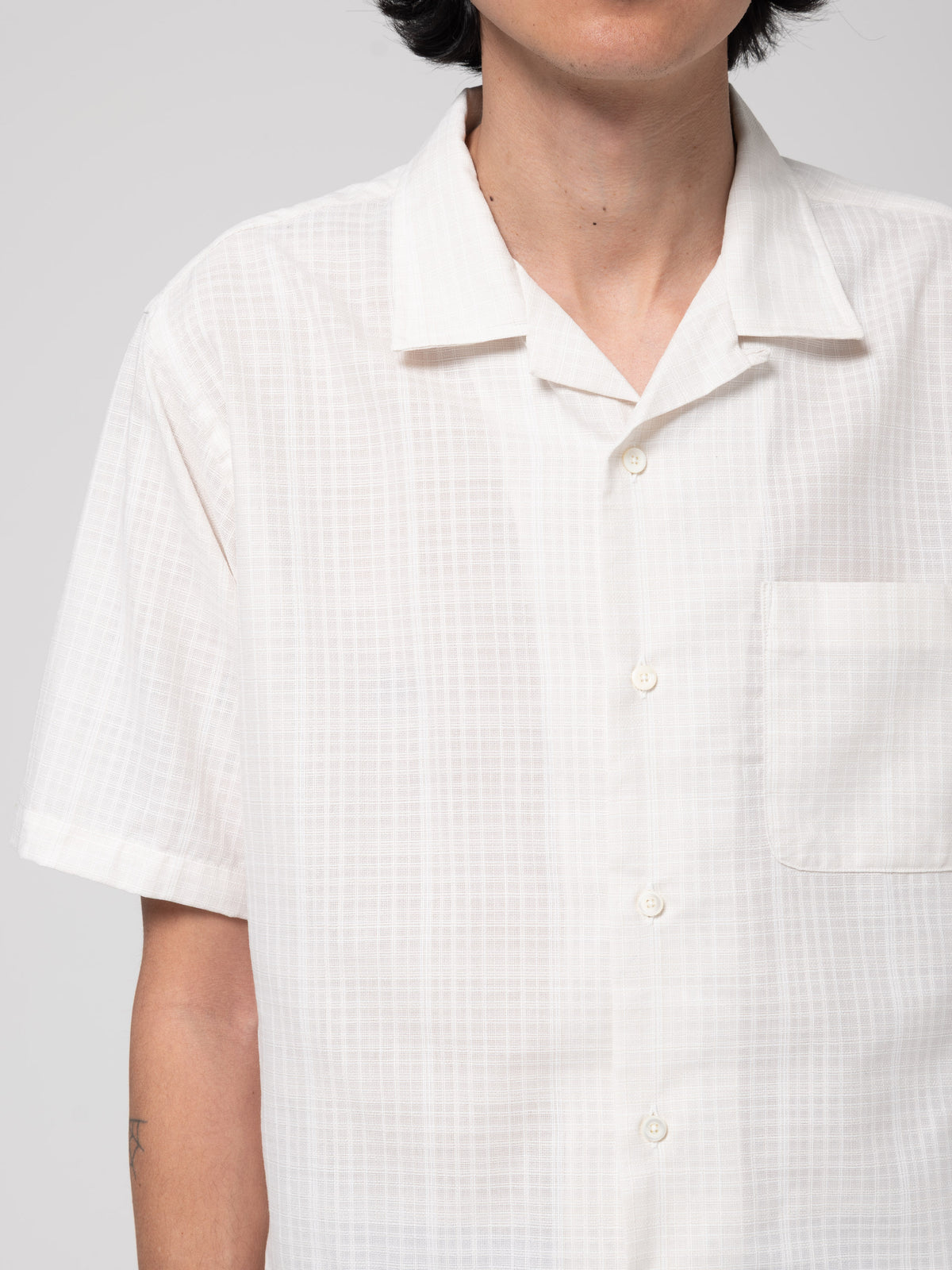 Chemise Panama, Blanc Cassé