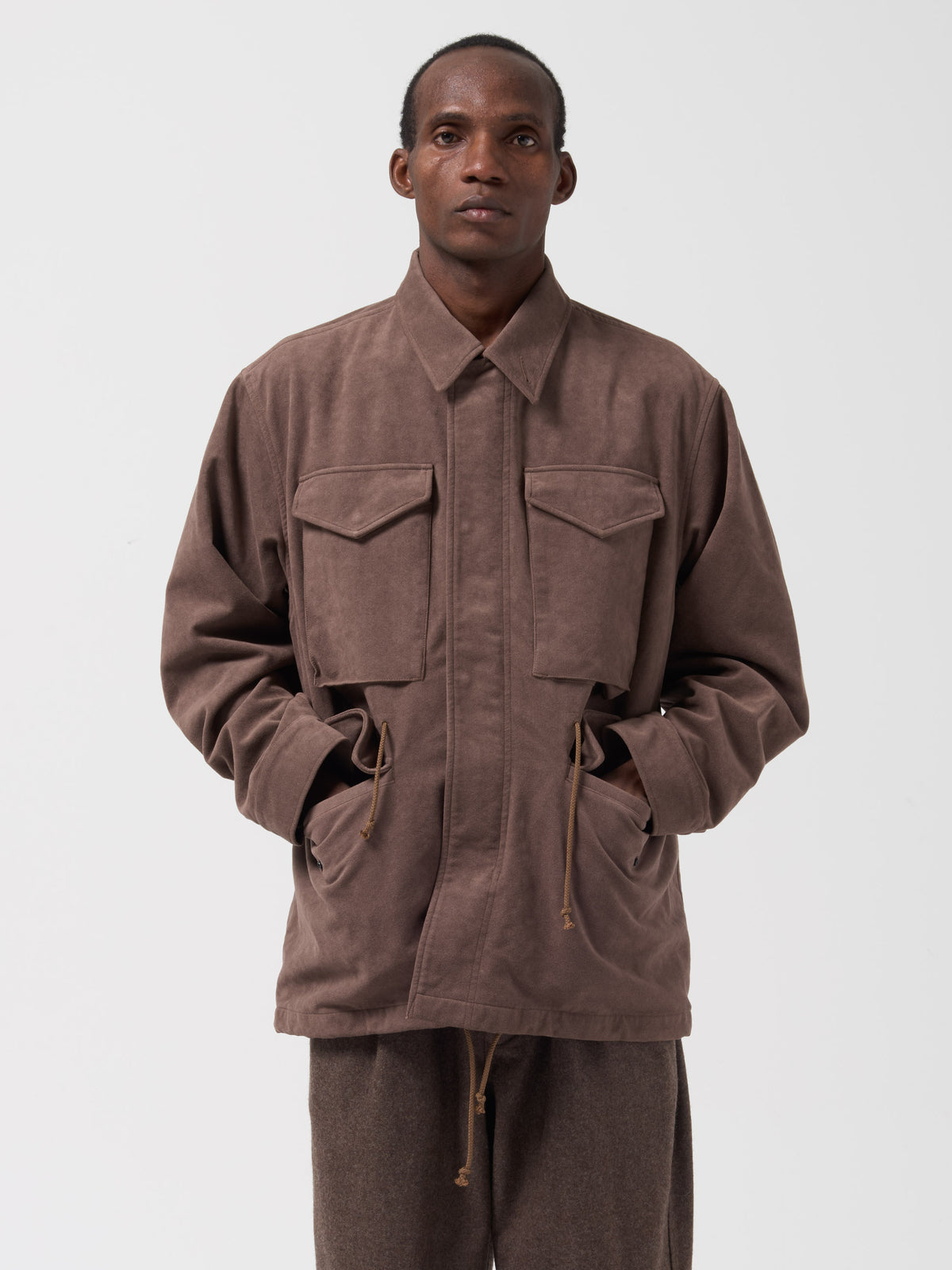 Veste Field, Marron