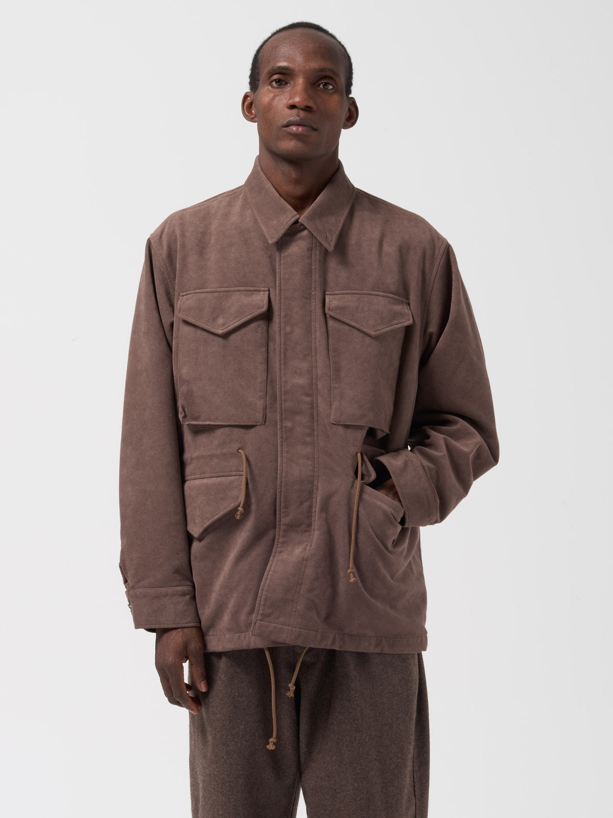 Veste Field, Marron